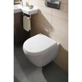 Villeroy & Boch Tiefspül-WC »Subway compact 2.0 verkürzt«, DirectFlush offener Spülrand mit CeramicPlus Beschichtung, weiß