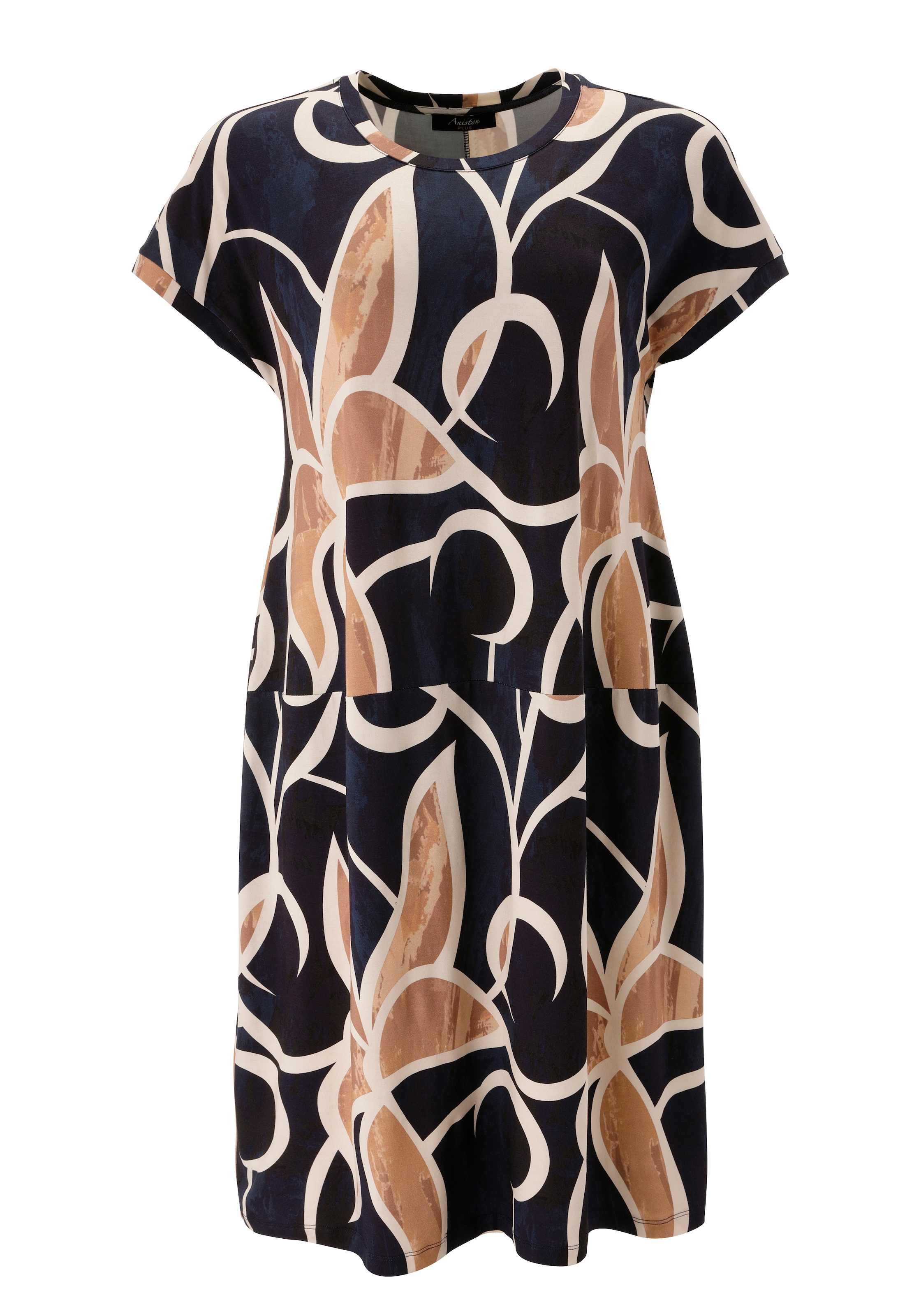 Aniston PLUS Jerseykleid in bequemes Jersey-Qualität - NEUE KOLLEKTION