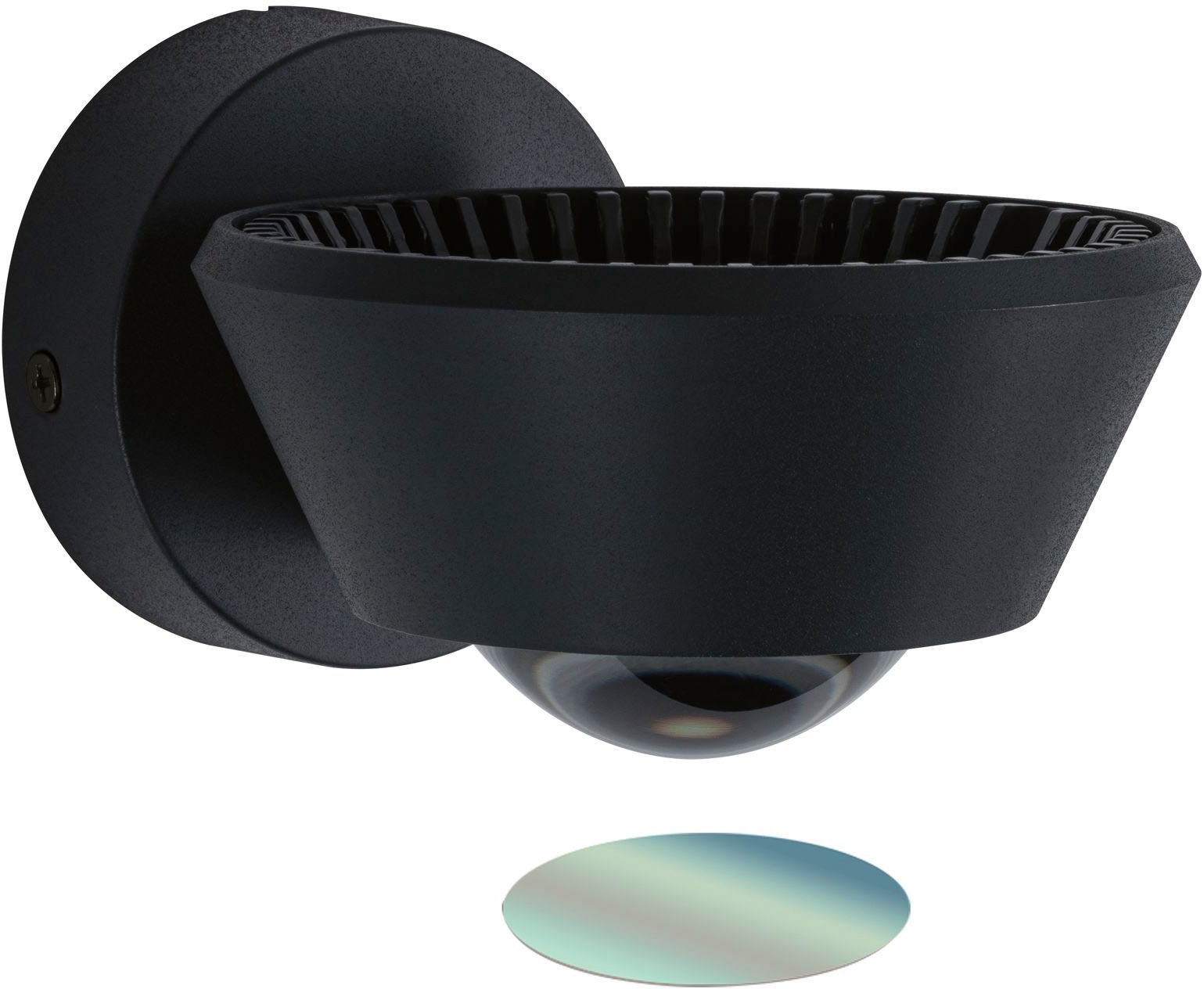 Paulmann LED Wandleuchte »Sabik«, 1 flammig, Leuchtmittel LED-Modul | LED fest integriert, Sabik IP44 9 / 1x4W, LED-Modul