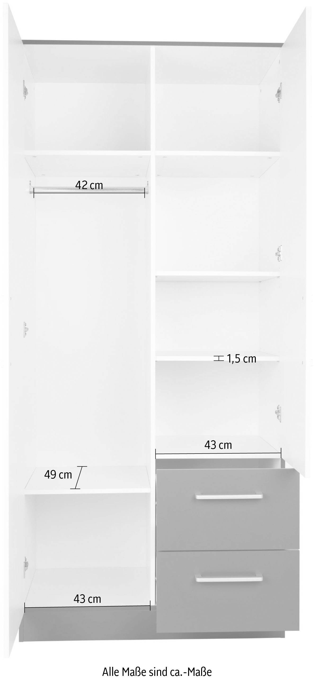 Home affaire Kleiderschrank