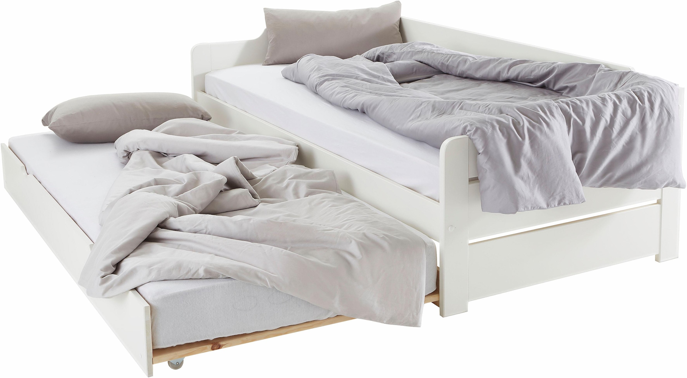 Home affaire Daybett »"REETE " BESTSELLER! Funktionsbett, Kinderbett, inklusive Schubkasten«, (2 Schlafplätze), FSC® zertifiziertes Massivholz (Kiefer), klassischer Landhausstil