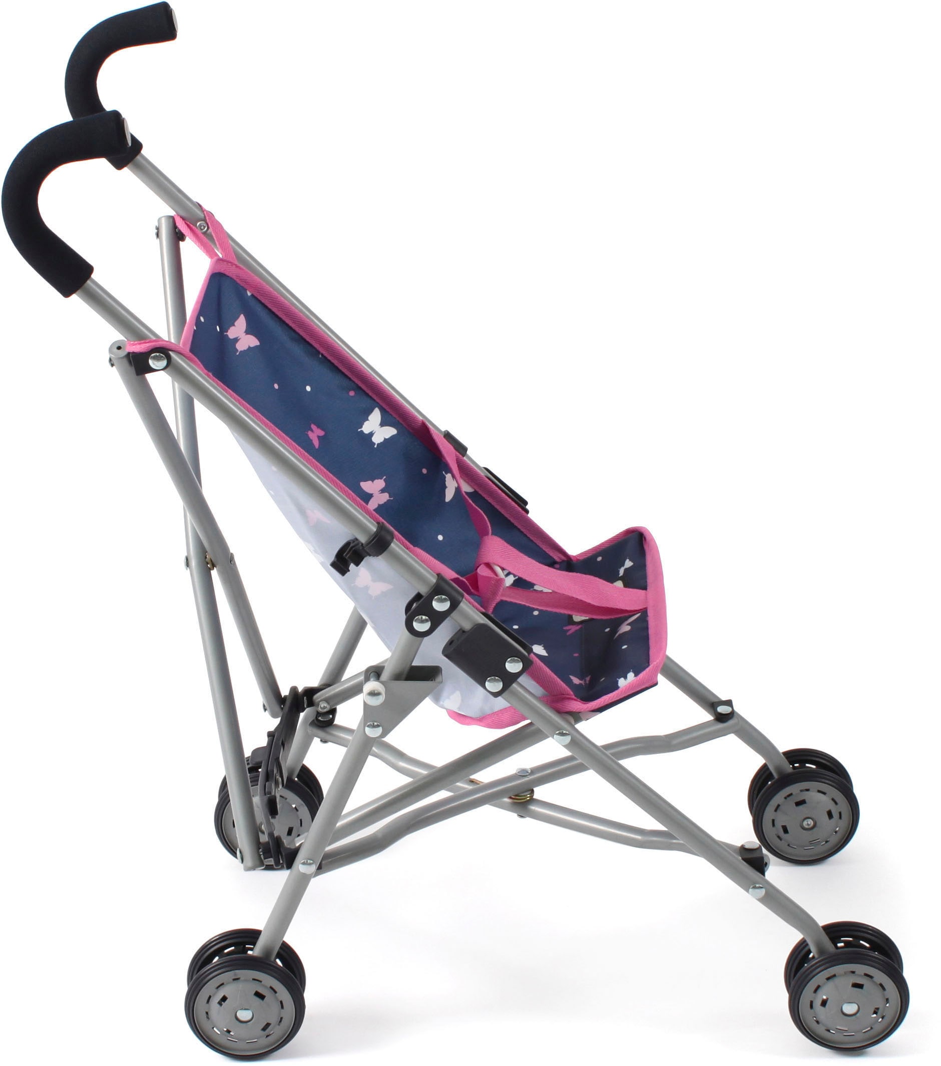 CHIC2000 Puppenbuggy »Roma, Butterfly, rosa«