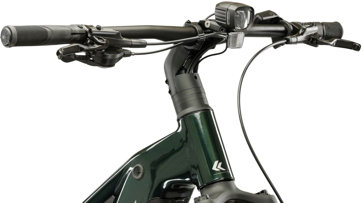 Kross »Influx Hybrid SUV 2.0 16,7Ah / 600 Wh 29 Zoll grün 9 Gänge 2026« 9 Gang Shimano CUES U4000 Schaltwerk Kettenschaltung Mittelmotor 250 W