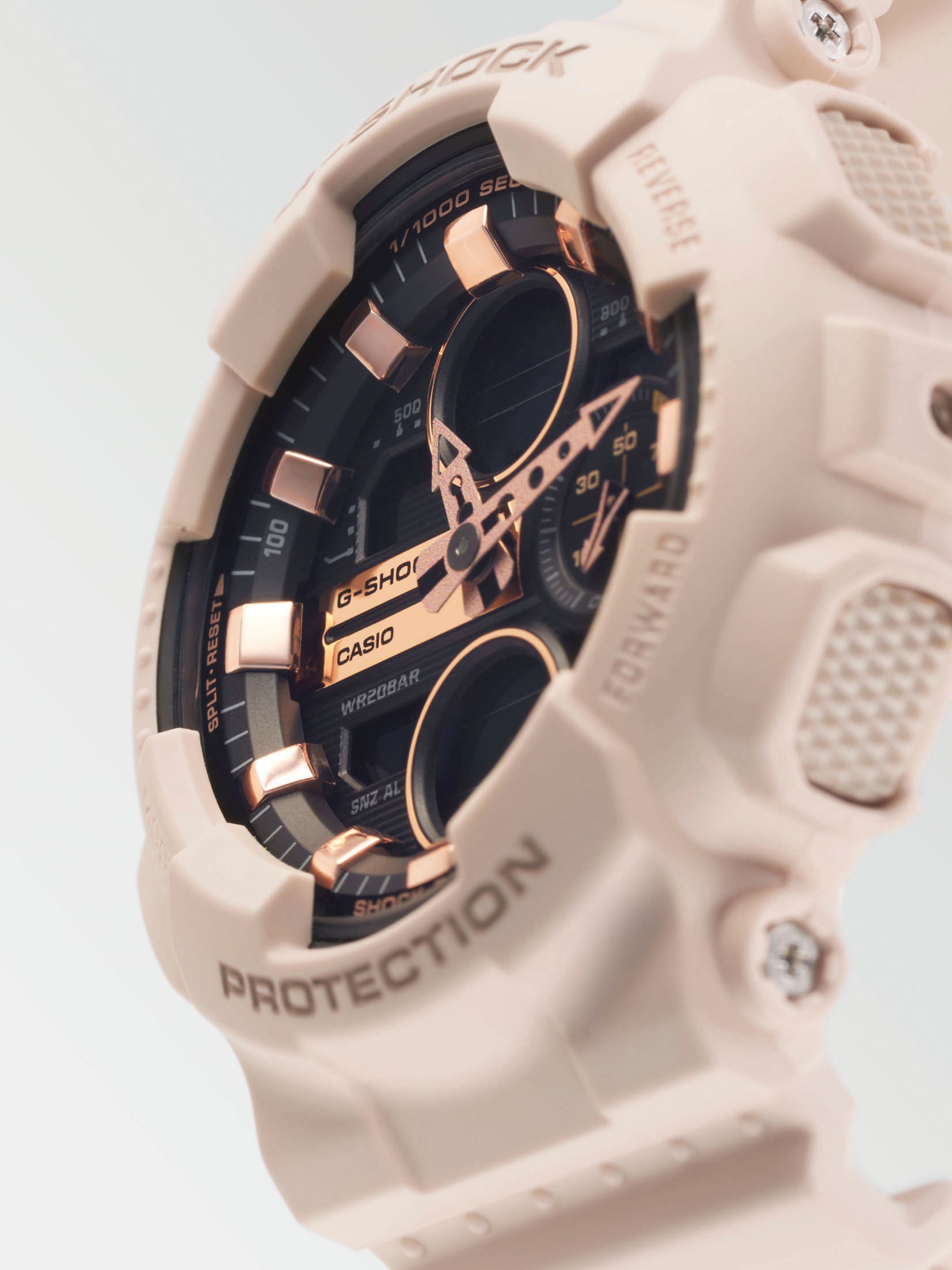 CASIO G-SHOCK Chronograph, Quarzuhr, Armbanduhr, Damen, Herren,Digitaluhr, bis 20 bar wasserdicht