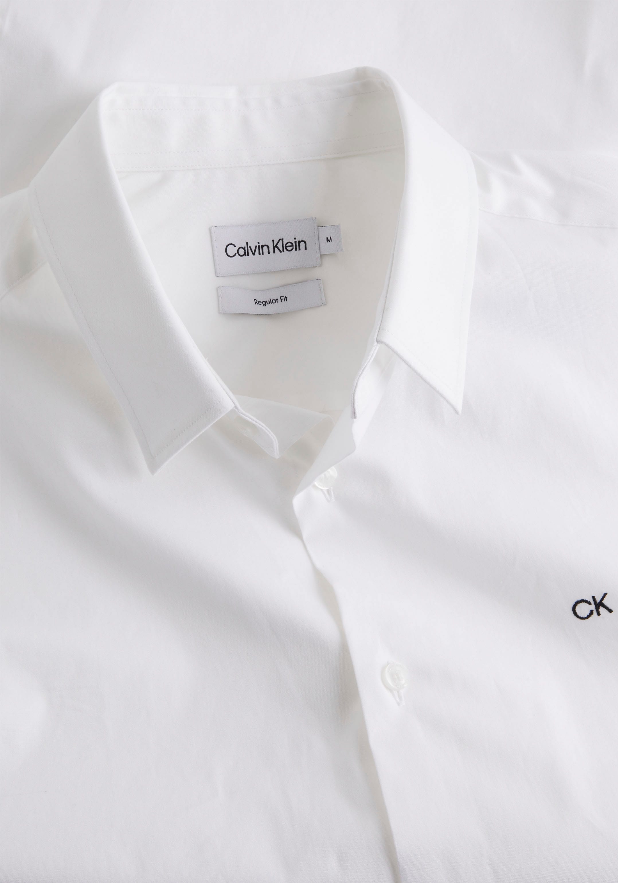Calvin Klein Kurzarmhemd, mit Calvin Klein Logo auf der Brust