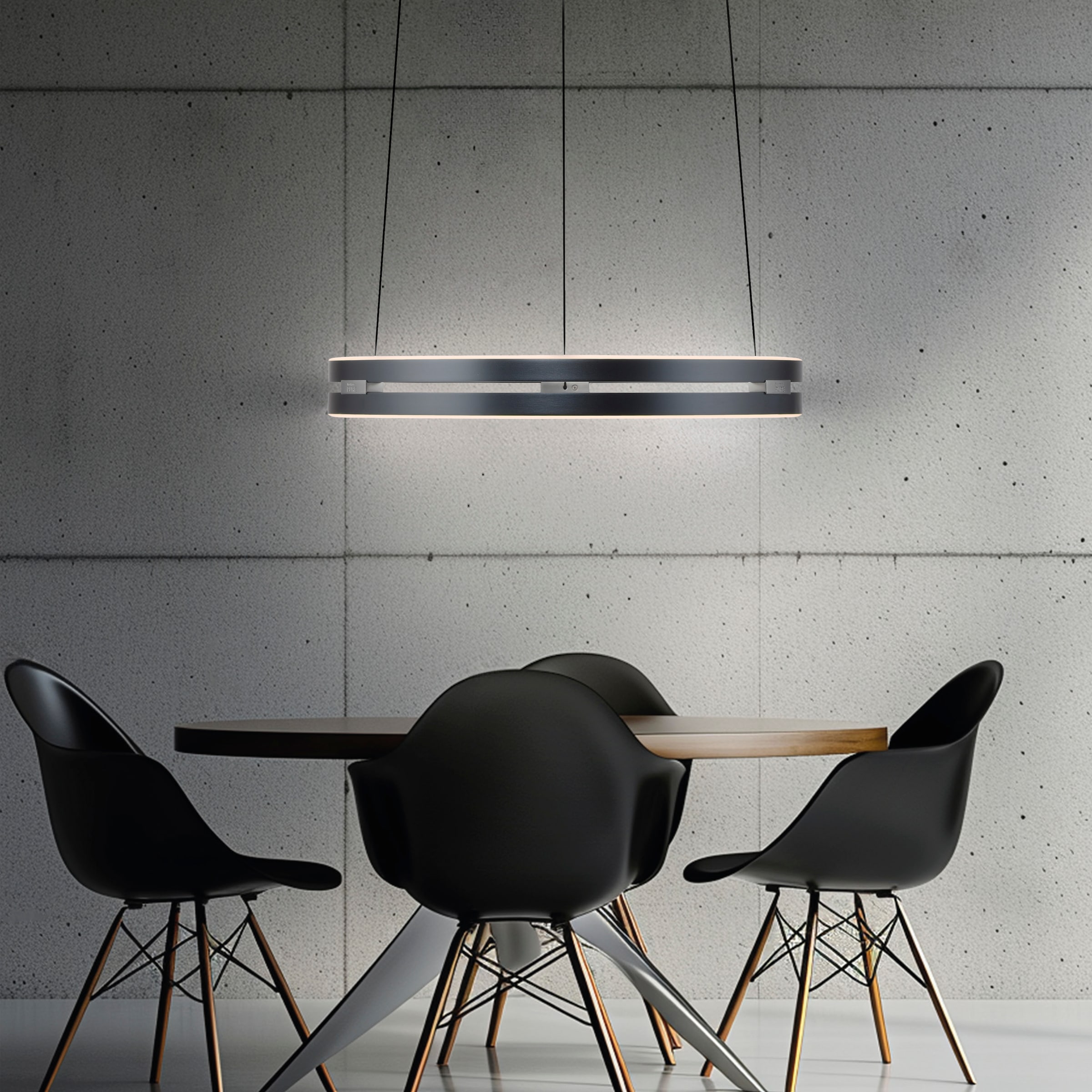 Neuhaus PURE LED Pendelleuchte »PURE E-Loop« LED-Board 1 Stk. warmweiß - kaltweiß e-LIFT® Funktion, CCT, dimmbar über Fernbedienung