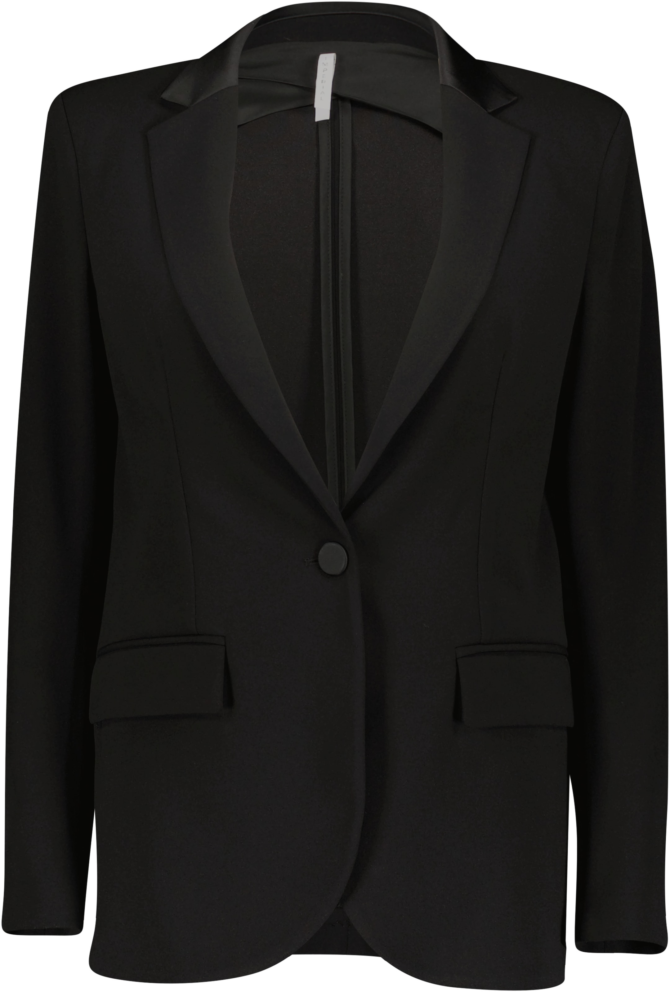 IMPERIAL Longblazer, mit Satindetails und Stretch