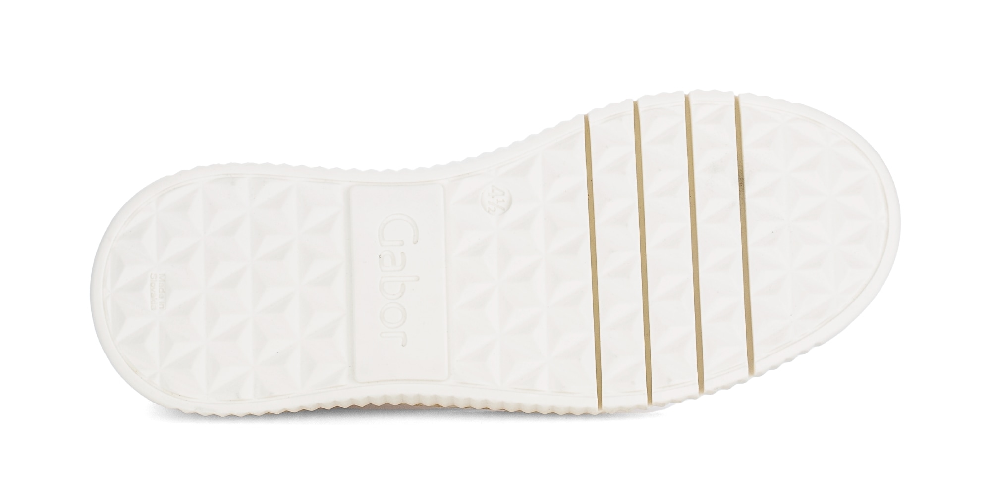 Gabor Plateausneaker  , Freizeitschuh, Halbschuh, Slipper mit Gummizug-Band über dem Rist