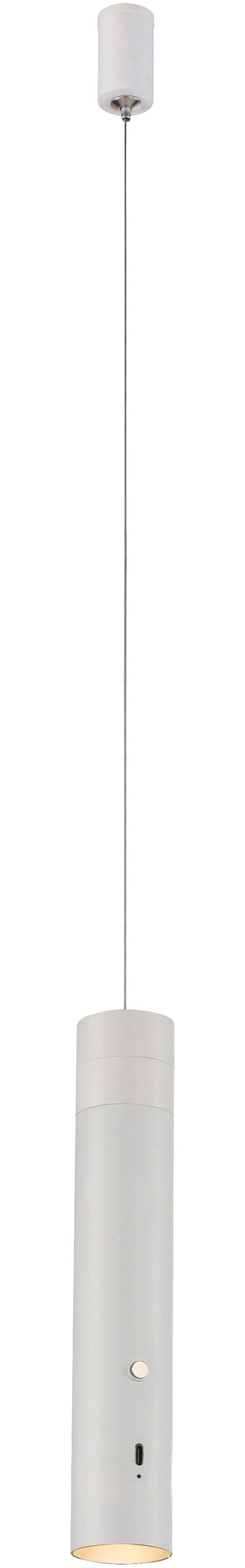 JUST LIGHT Pendelleuchte »ATTACH«, 1 flammig, Leuchtmittel LED-Modul | LED fest integriert, Akkuleuchte