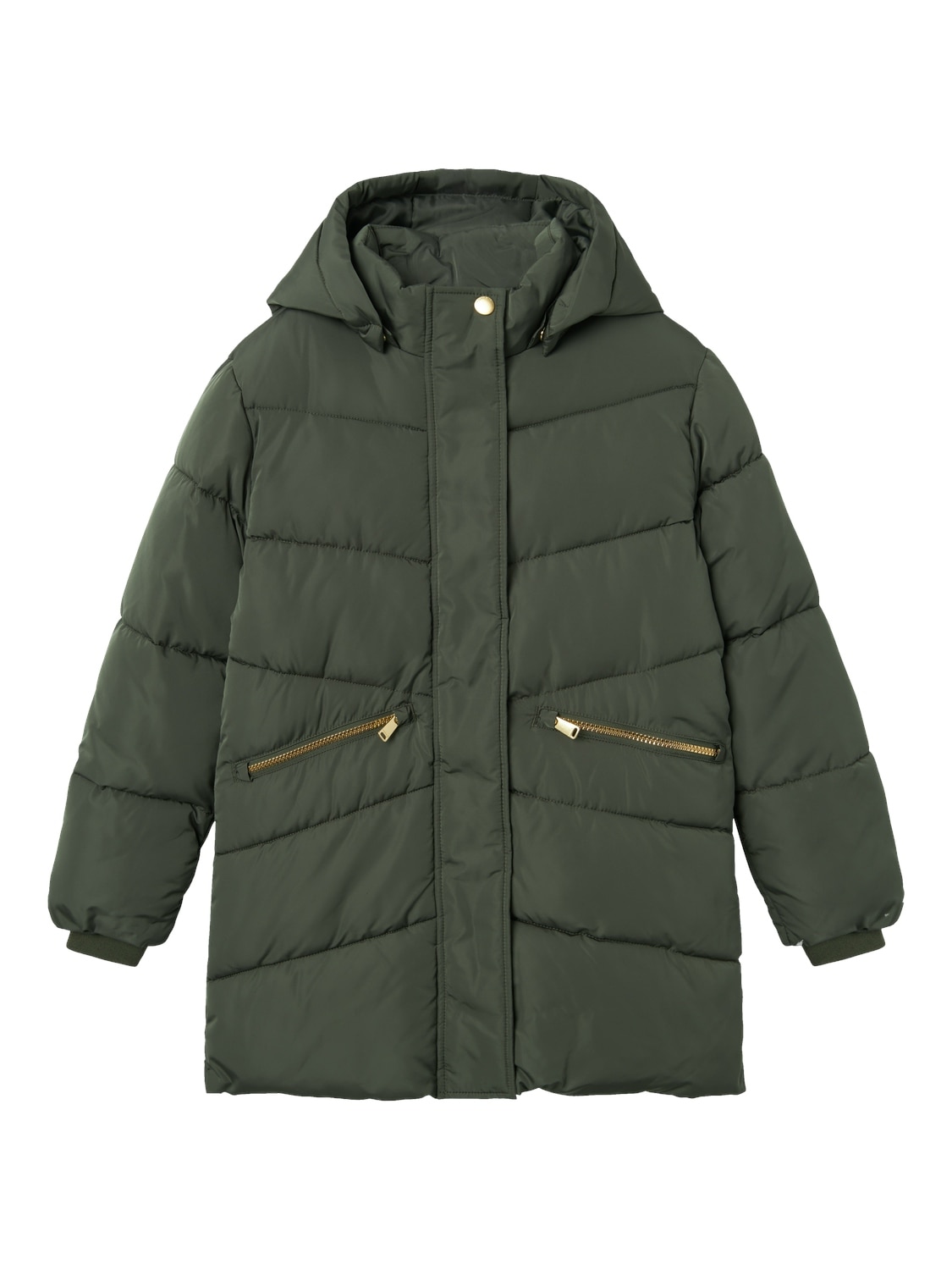 Outdoorjacke »NKFMEMO JACKET LONG TB«, mit Kapuze, mit dekorativen und reflektierenden...