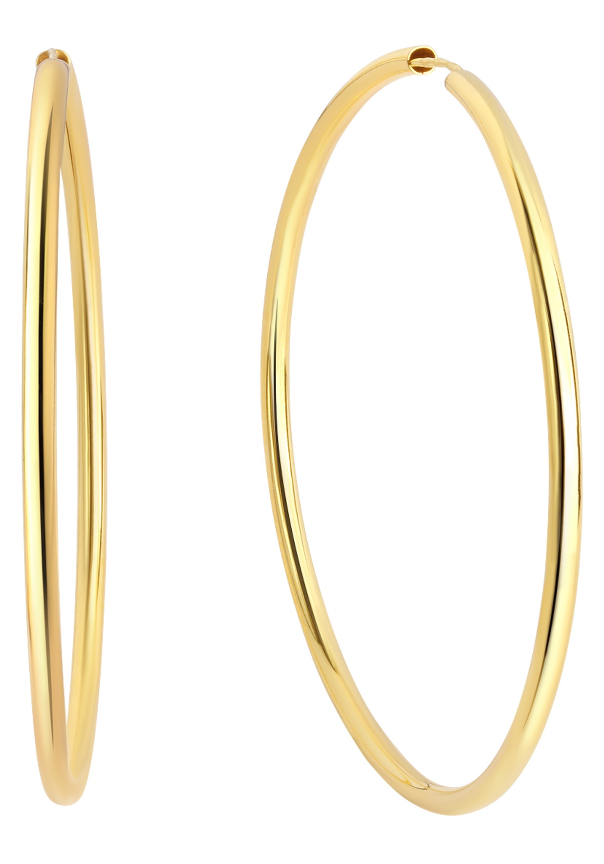 Firetti Paar Creolen »Schmuck Geschenk Silber 925 Basic 2 mm breit«