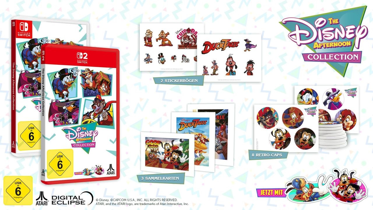 ATARI Spielesoftware »Disney Afternoon Collection« Nintendo Switch 2