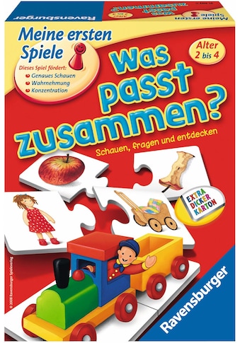 Spiel »Was passt zusammen?«