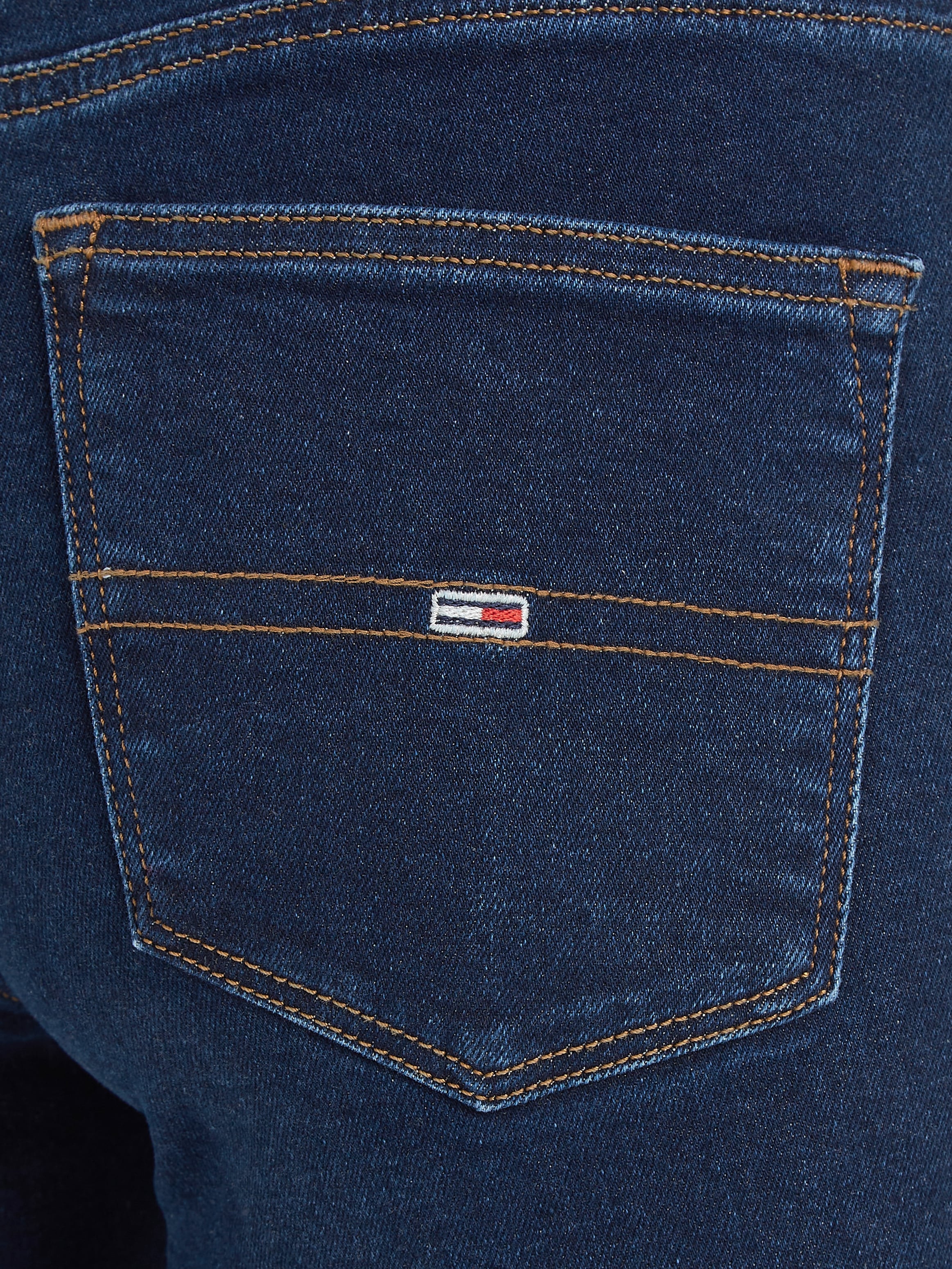 Tommy Jeans ♕ Skinny-fit-Jeans, Logobadge bei mit Logostickerei und