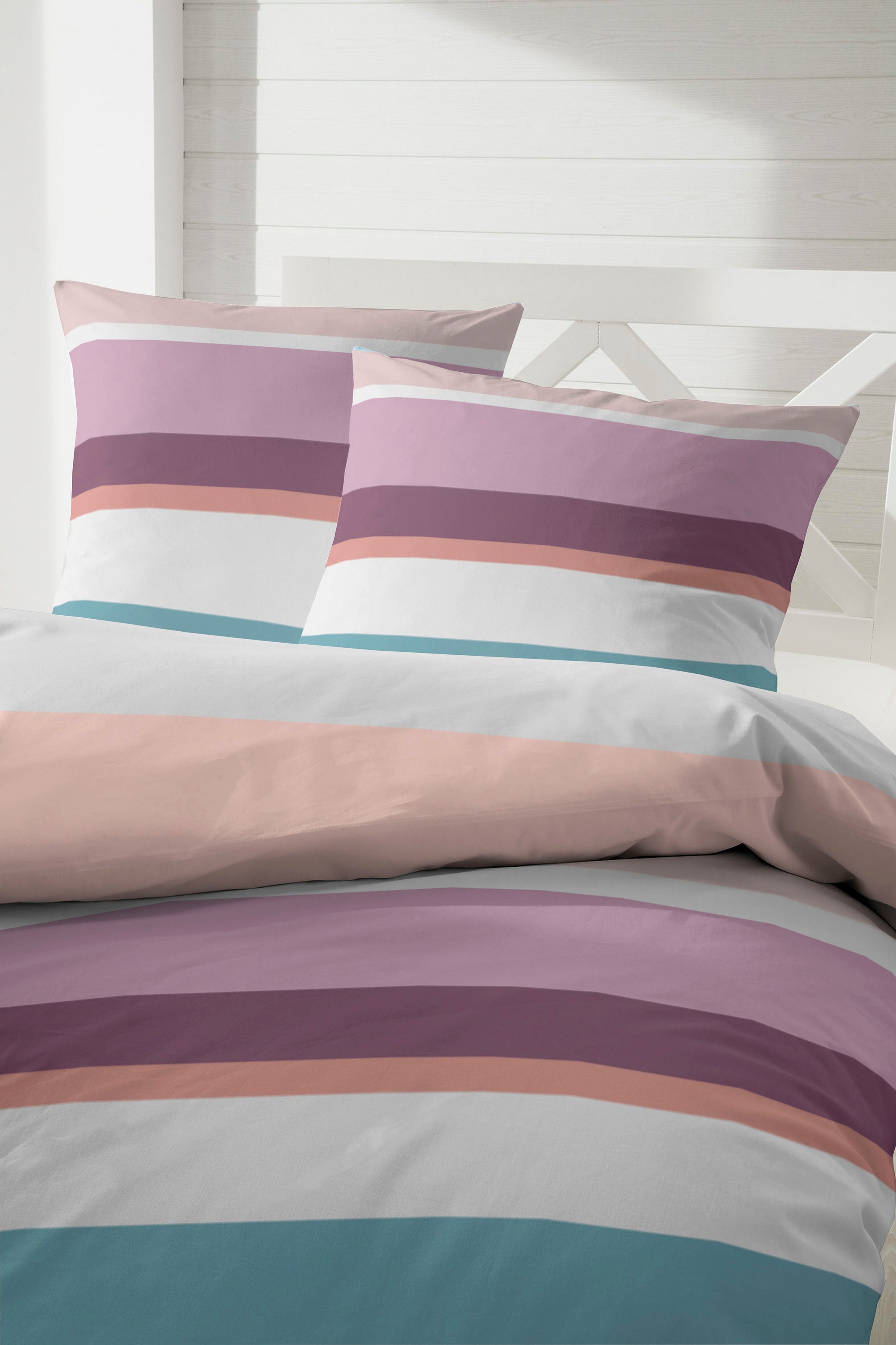 Primera Bettwäsche »Heavy Stripe«, mit modernen Streifen in frischen Farben