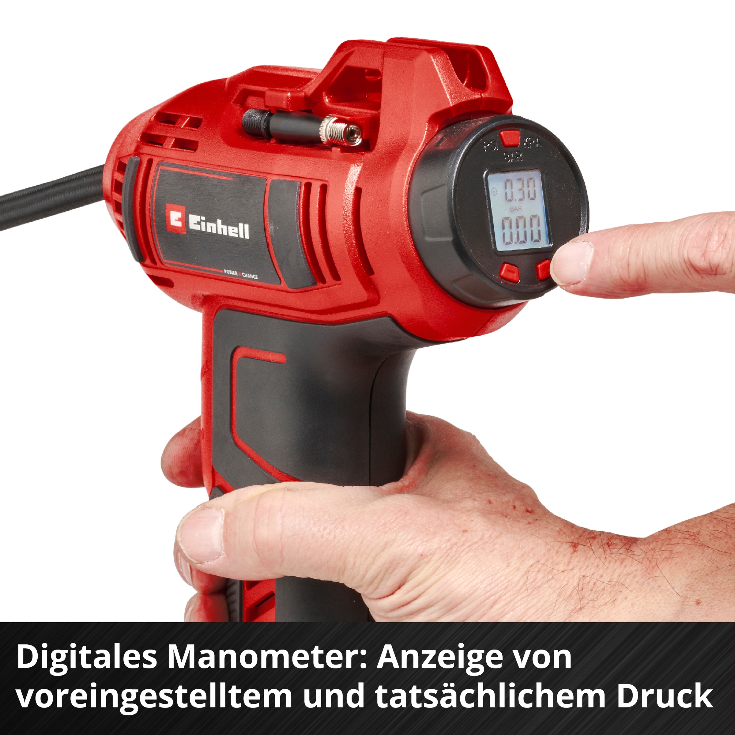 Einhell Akku-Schlagschrauber »PROFESSIONAL Maschinen-Set TP-CW 18/350-C + CE-CC 18 Kit« mit Akku-Autokompressor und PXC-Starter-Kit,  Inkl. Akku und Ladegerät