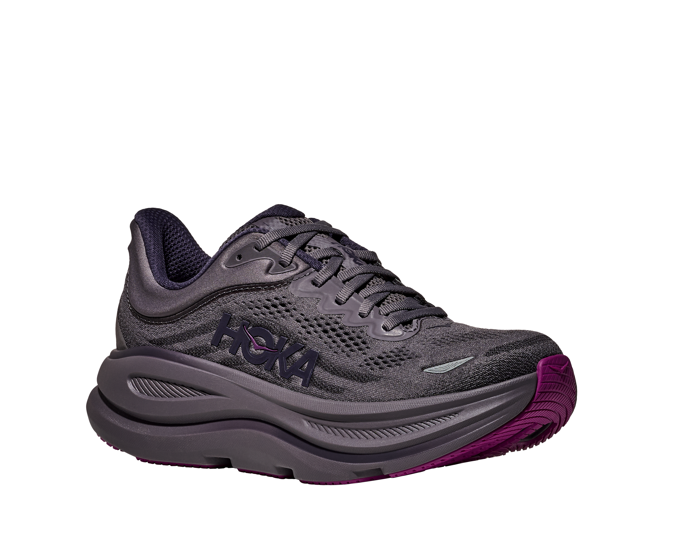 Hoka One One Laufschuh »BONDI 9«  atmungsaktives Mesh-Obermaterial, Laufsohle aus Gummi und EVA