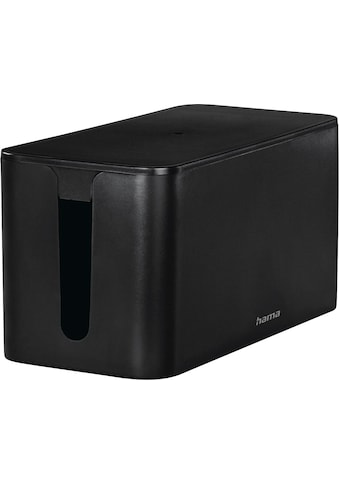 Hama Kabelführung »Hama Kabelbox "Mini", 23,5 x 11,5 x 12 cm, Schwarz«, (1 St.) kaufen