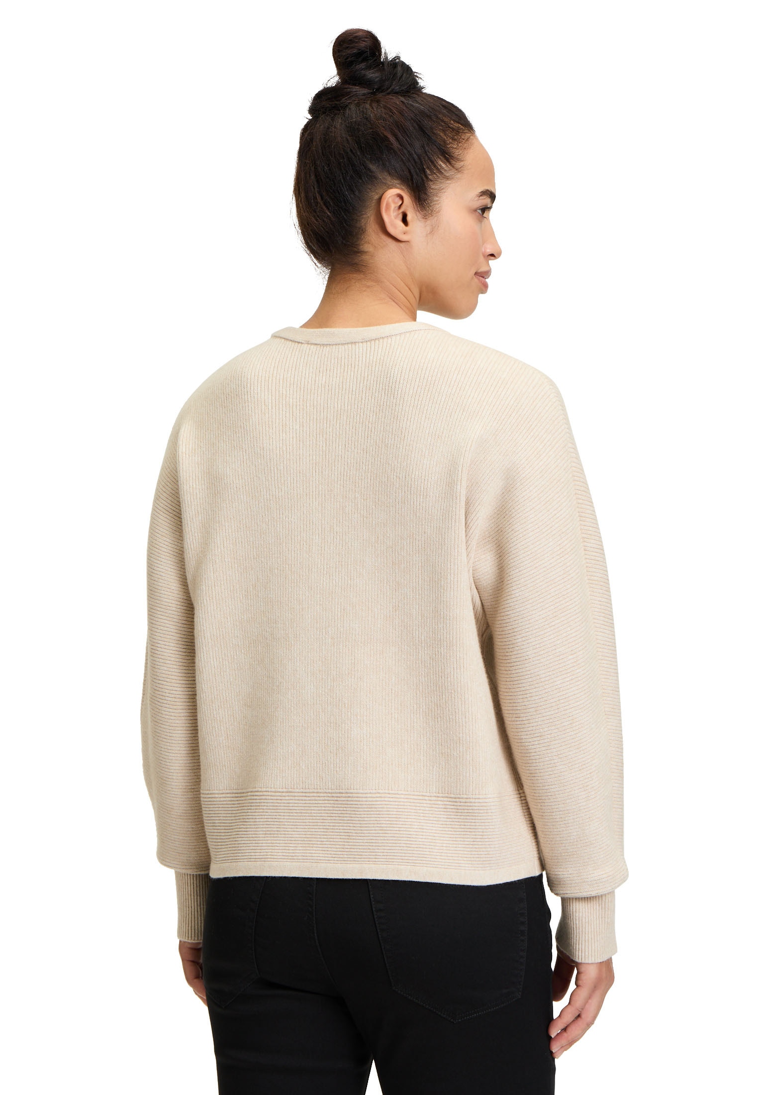 Betty&Co Strickpullover »Strickpullover mit Struktur«