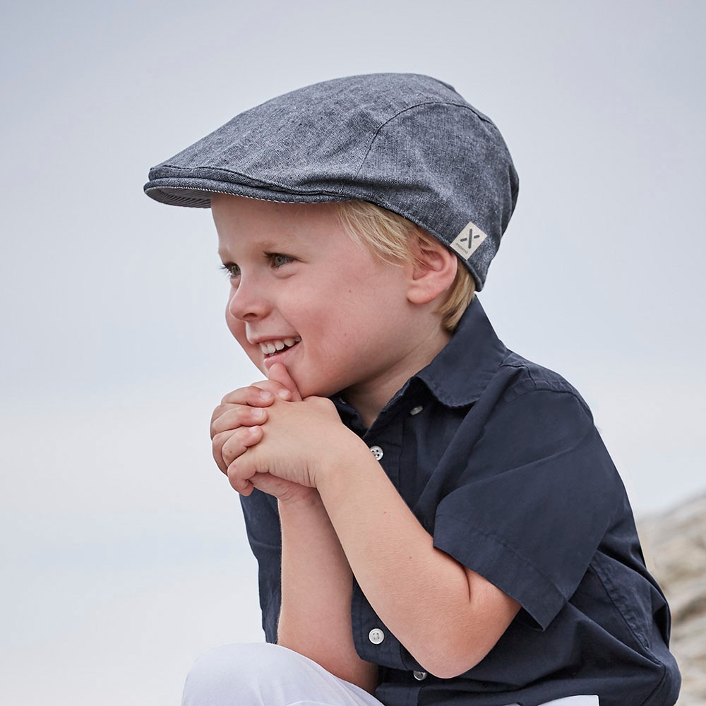 MAXIMO Schirmmütze Flatcap für Kids Jungen