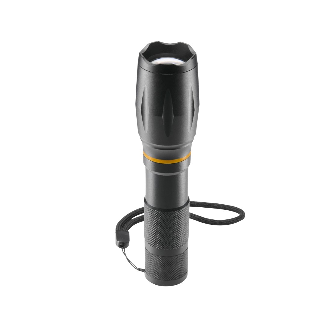 Hama LED Taschenlampe »LED-Taschenlampe, Batterien, Zoom, COB, Aluminium, 3 Modi« stromsparend, robust