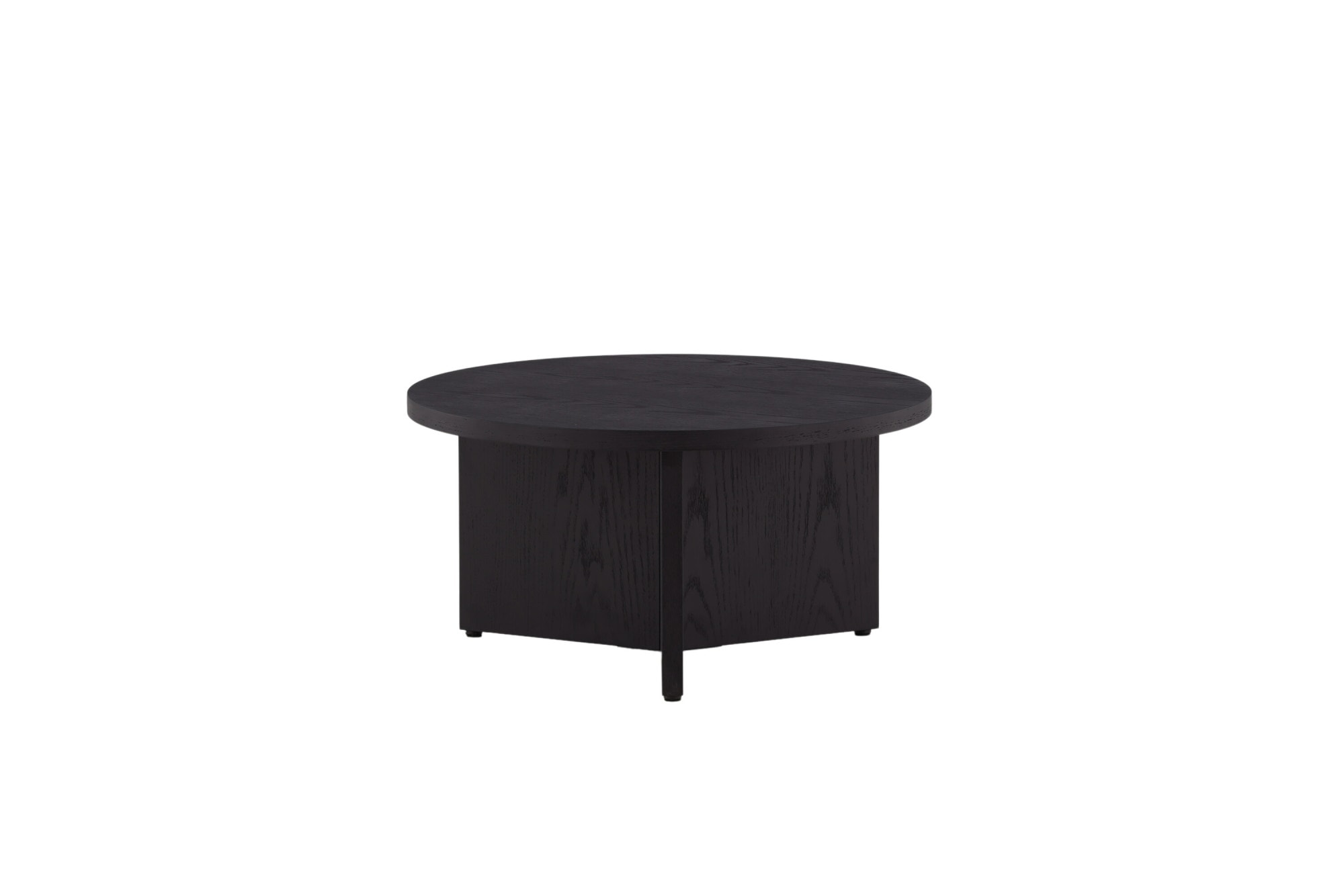 Venture Home Couchtisch »Saltö, runder Couchtisch in Holzfurnier-Optik, Ø 85 cm« Sofatisch, Furnier, rund, gepflegt, behaglich, edel