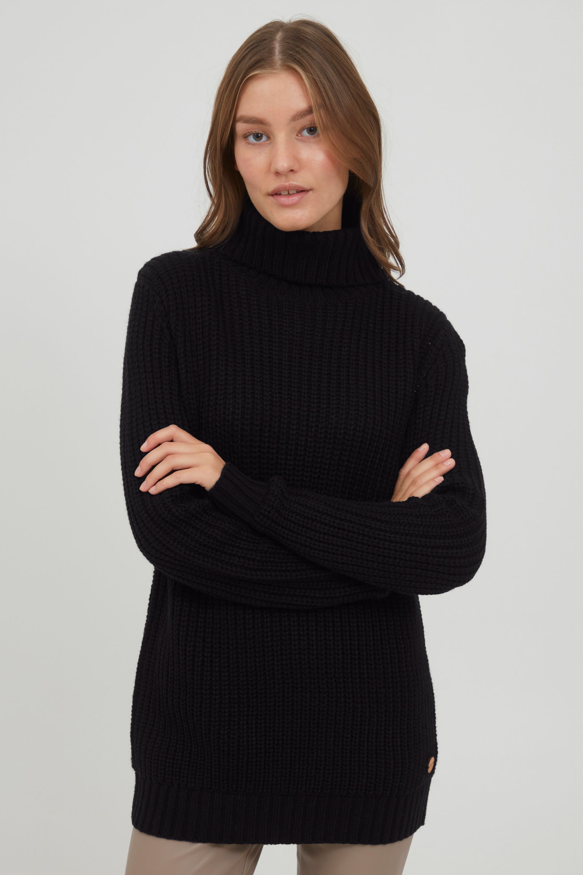 OXMO Strickfleece-Pullover »Strickpullover OXNanna«
