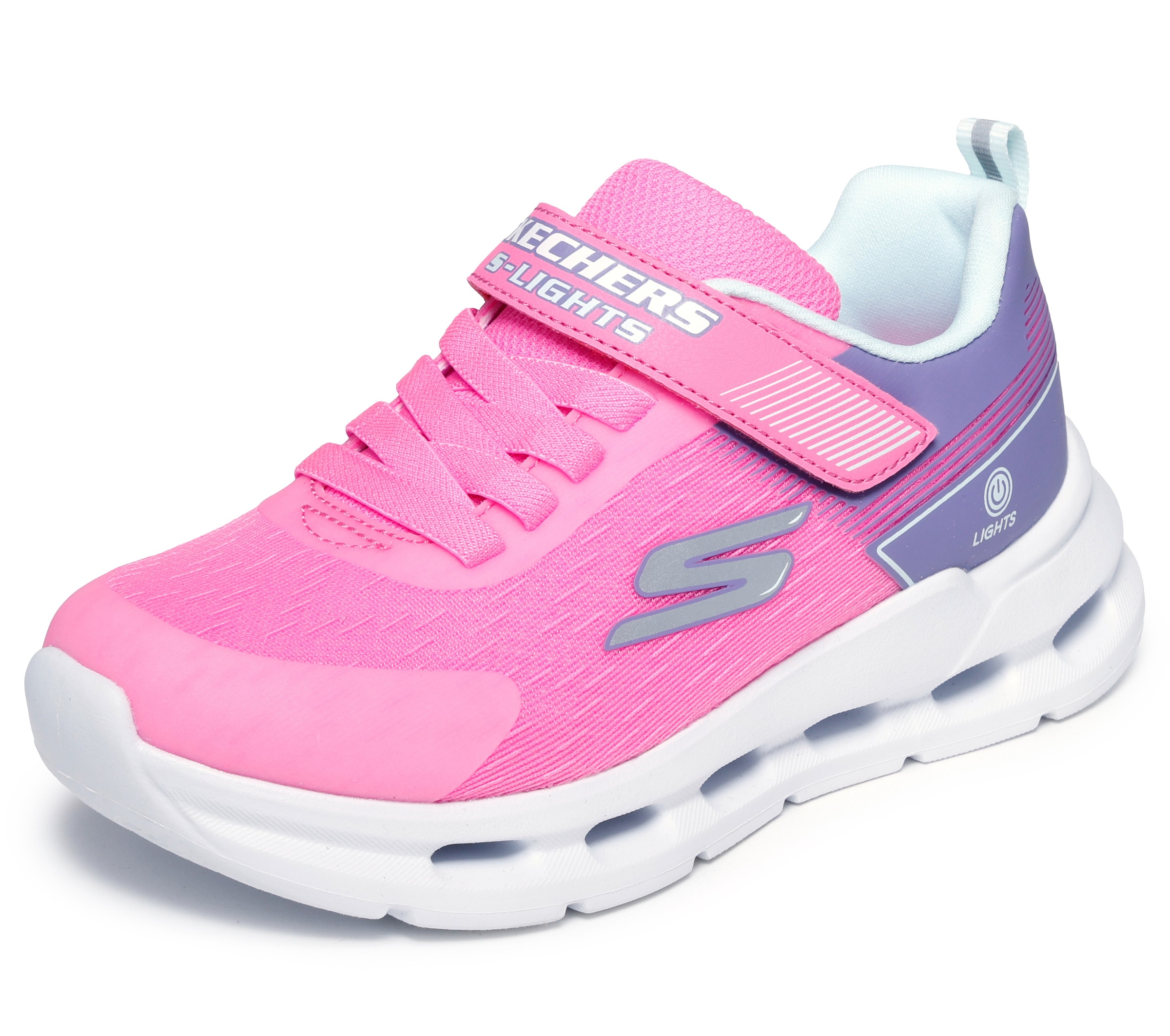Skechers Sneaker »GLIDE-STEP LIGHTS«  Halbschuh mit Glide Step, Größenschablone zum Download