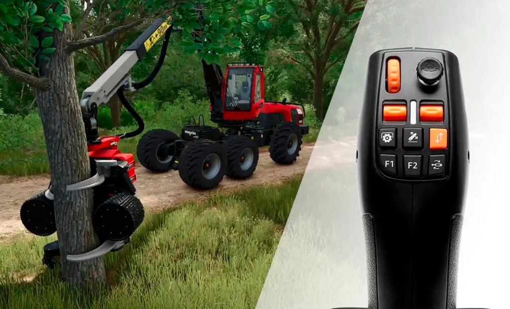 Thrustmaster Joystick »SIMTASK FARMSTICK PLAYSTATION«