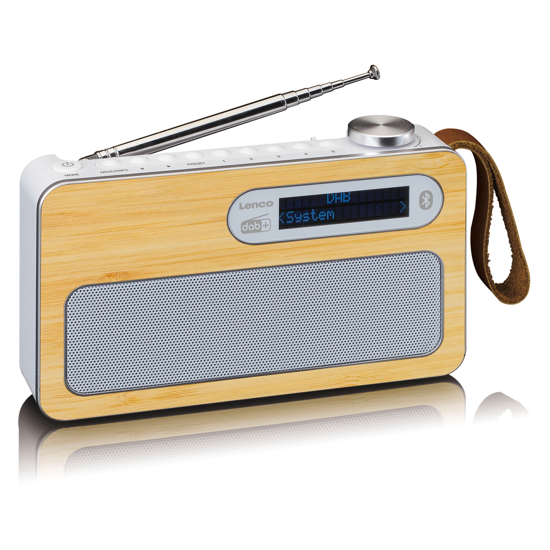 Lenco Digitalradio (DAB+) »Tragbares DAB+/ XXL (Digitalradio Radio | UNIVERSAL BT«, Garantie mit Jahre ( 3 FM DAB+) ➥