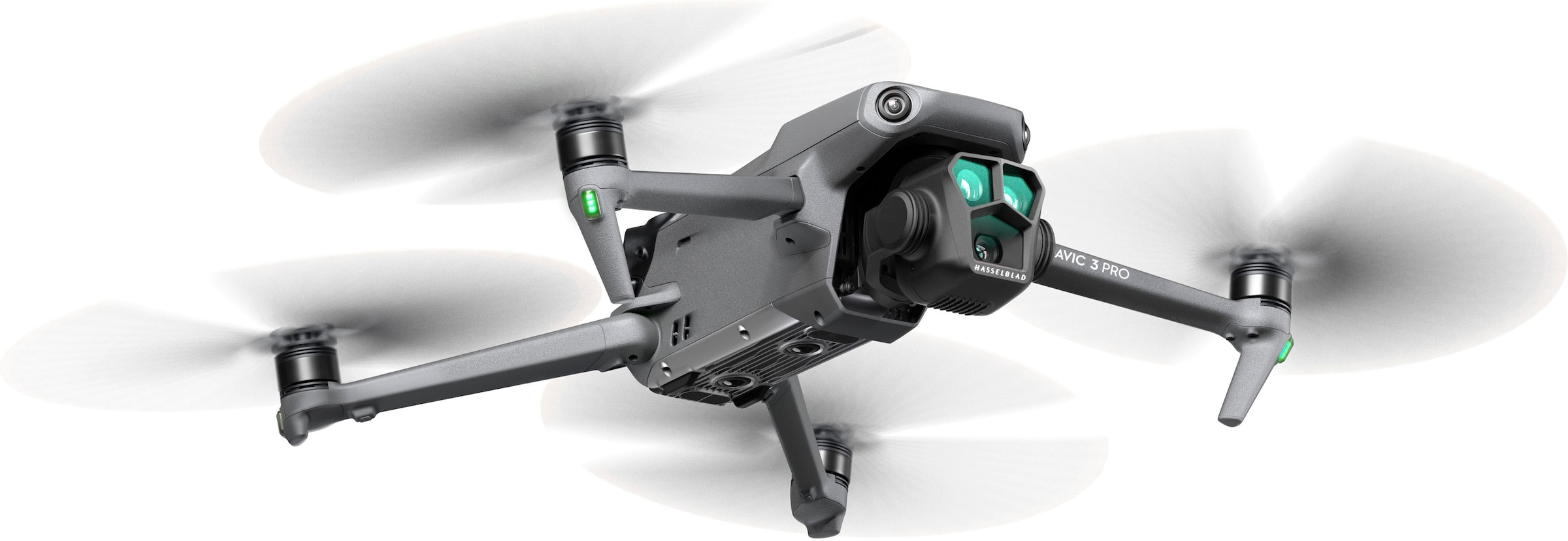 DJI Drohne »Mavic 3 Pro Fly More Combo (DJI RC)«, (DJI RC Fernsteuerung, 3 Akkus, Ladestation und Umhängetasche)