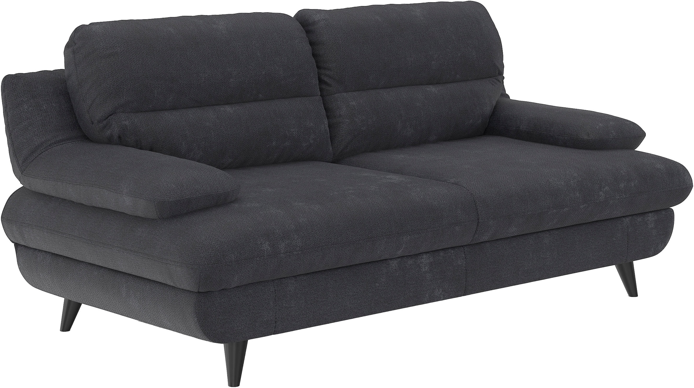 COTTA 2,5-Sitzer »Pike, B: 198 cm« mit Metallfüße, wahlweise auch in Echtleder