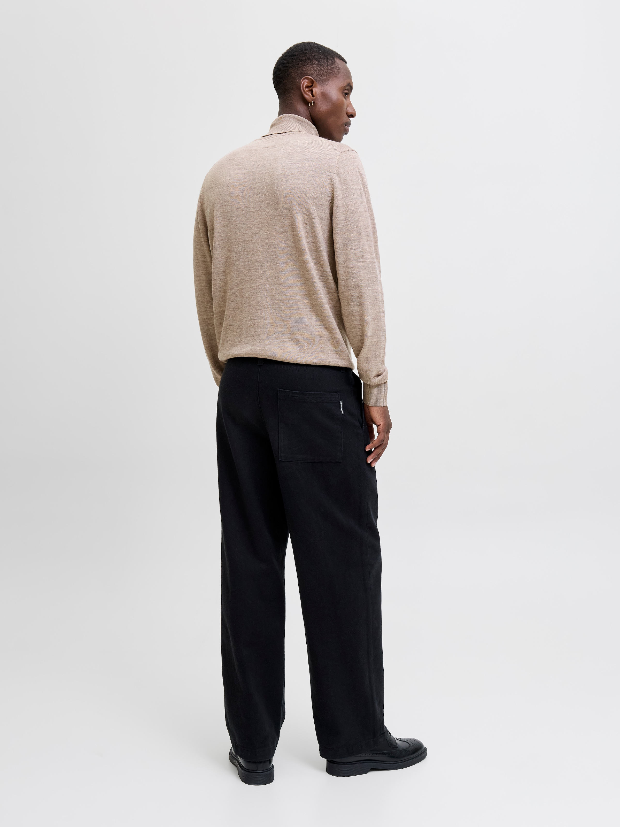 Jack & Jones Rollkragenpullover »JPRBLAMERINO KNIT ROLL NECK« Wolle, regular fit