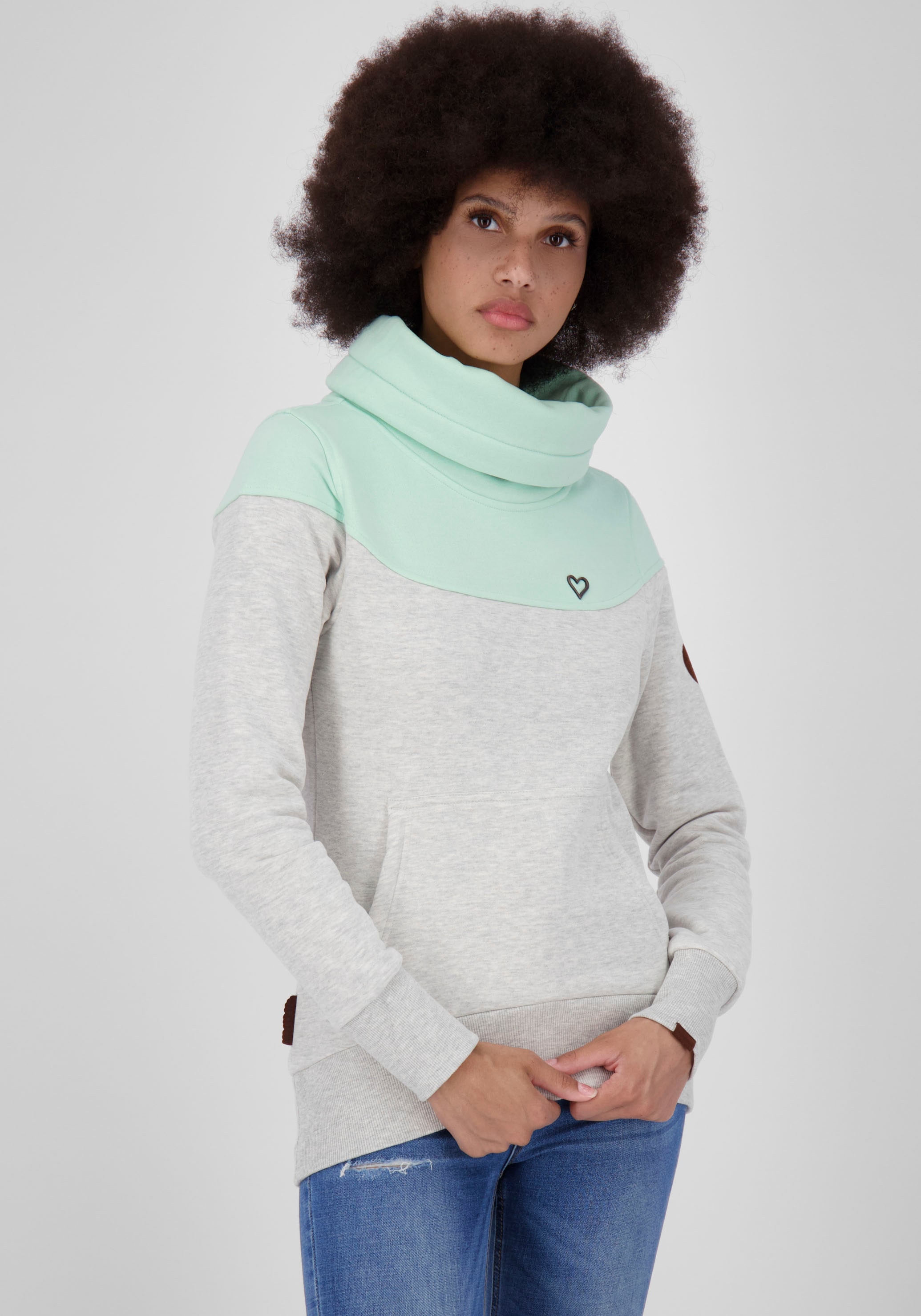 Alife & Kickin Sweater »SoleyAK-A«, (1 tlg.)