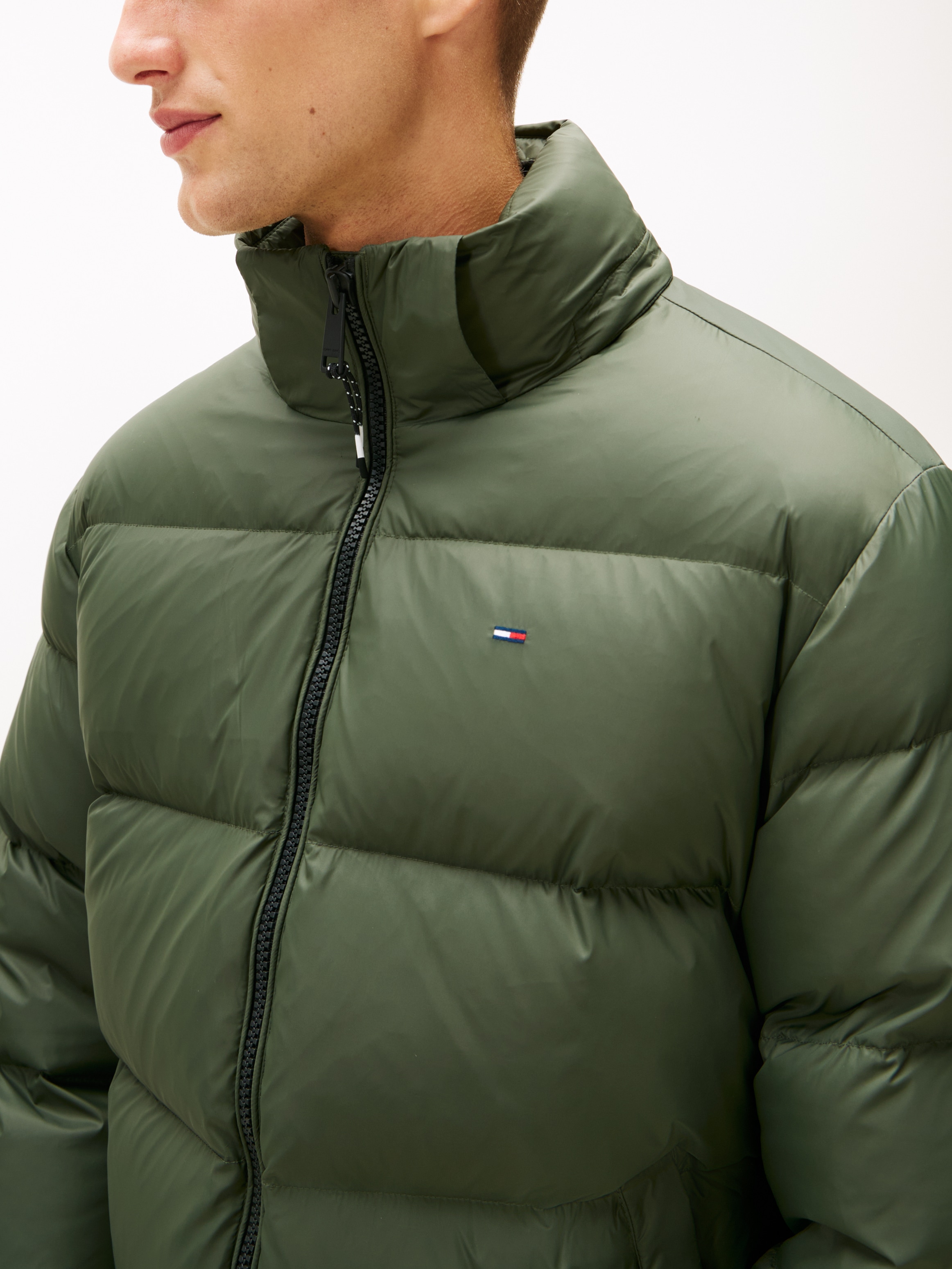 Tommy Jeans Steppjacke »TJM ESSENTIAL DOWN JACKET EXT« mit Kapuze Winterjacke Outdoorjacke Gefüttert 2 in 1 Jacke abnehmbare Kapuze