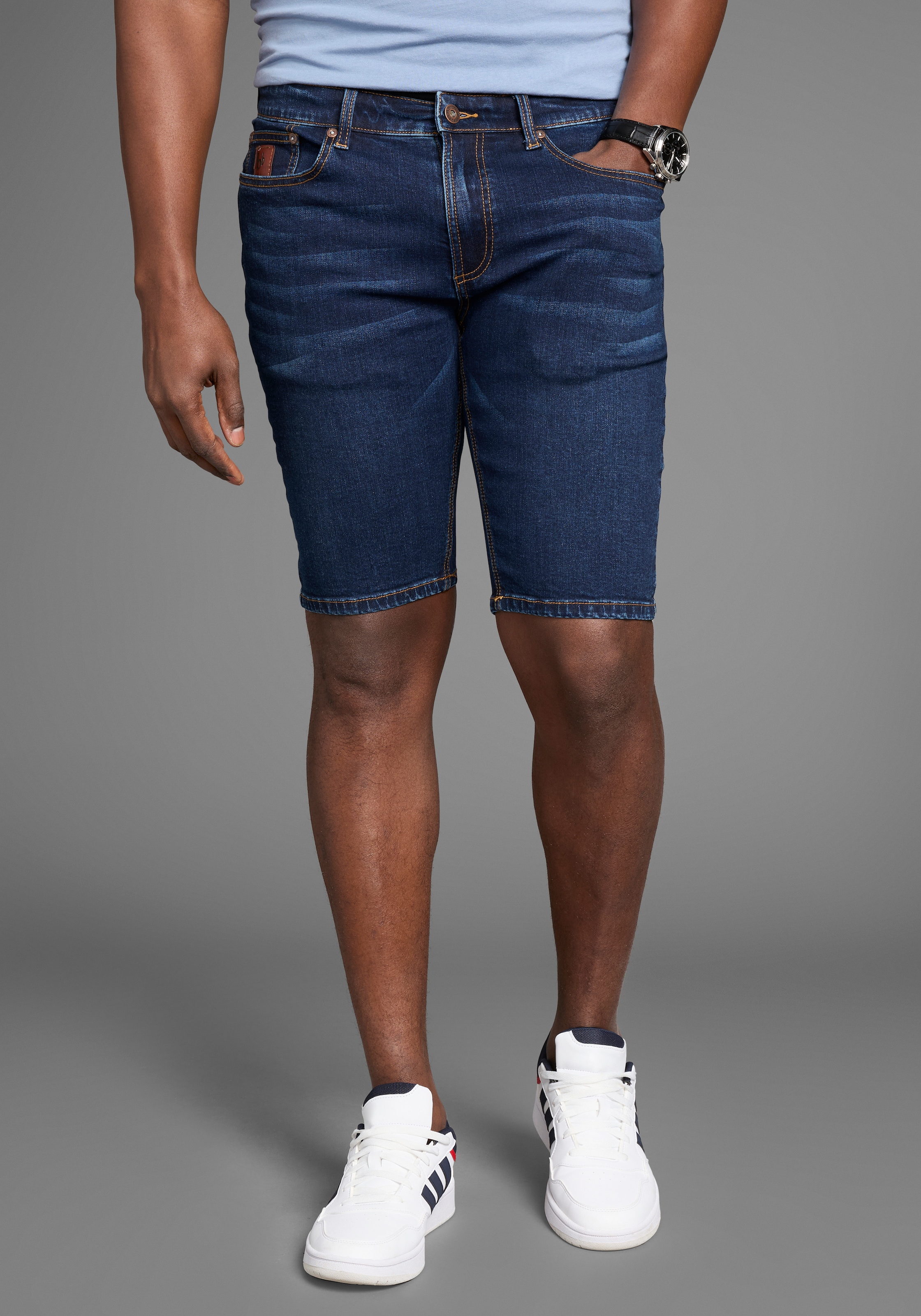 Bruno Banani Jeansshorts »Hutch-Shorts«, niedrige Leibhöhe