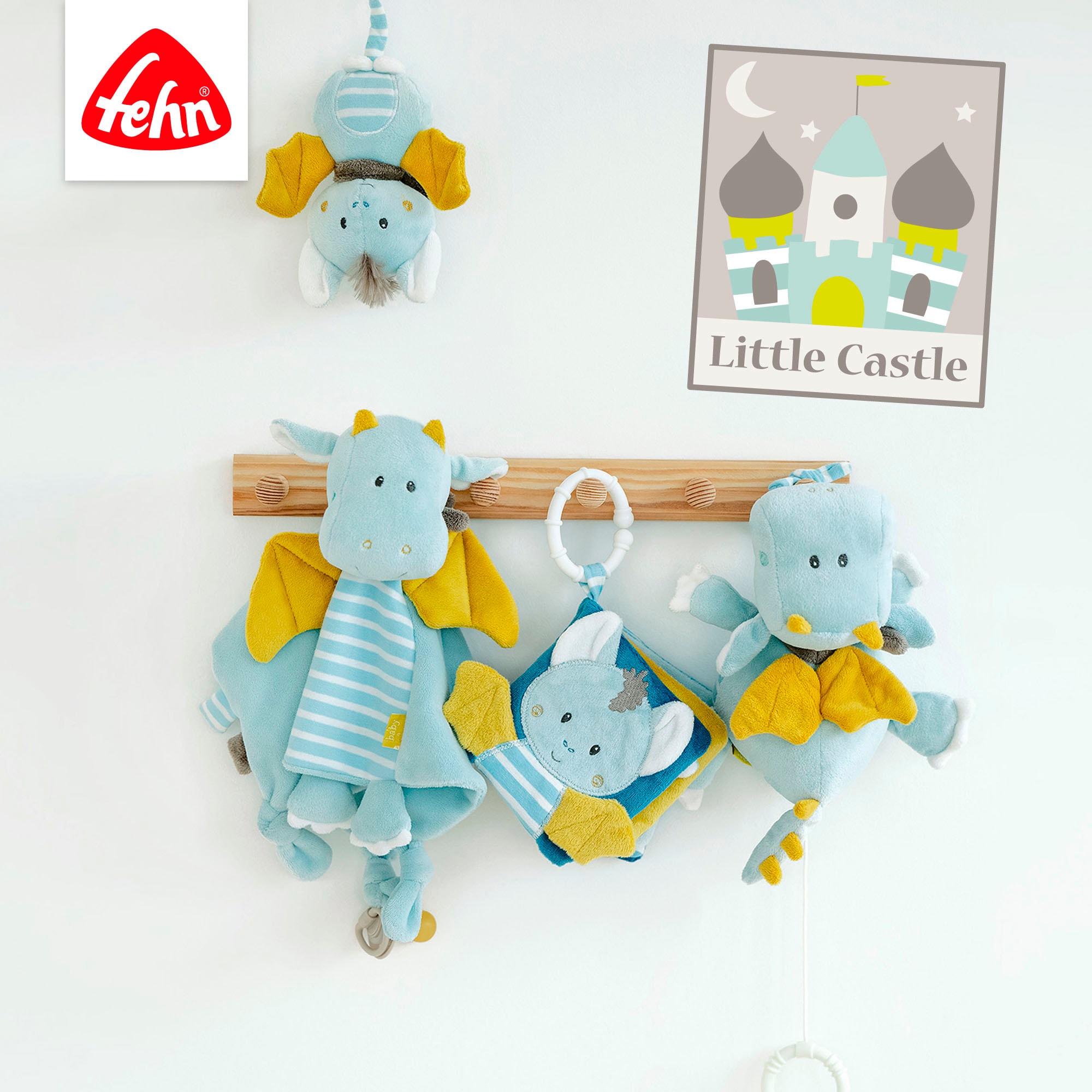 Fehn Kinderwagenkette »Little Castle, Fledermaus«