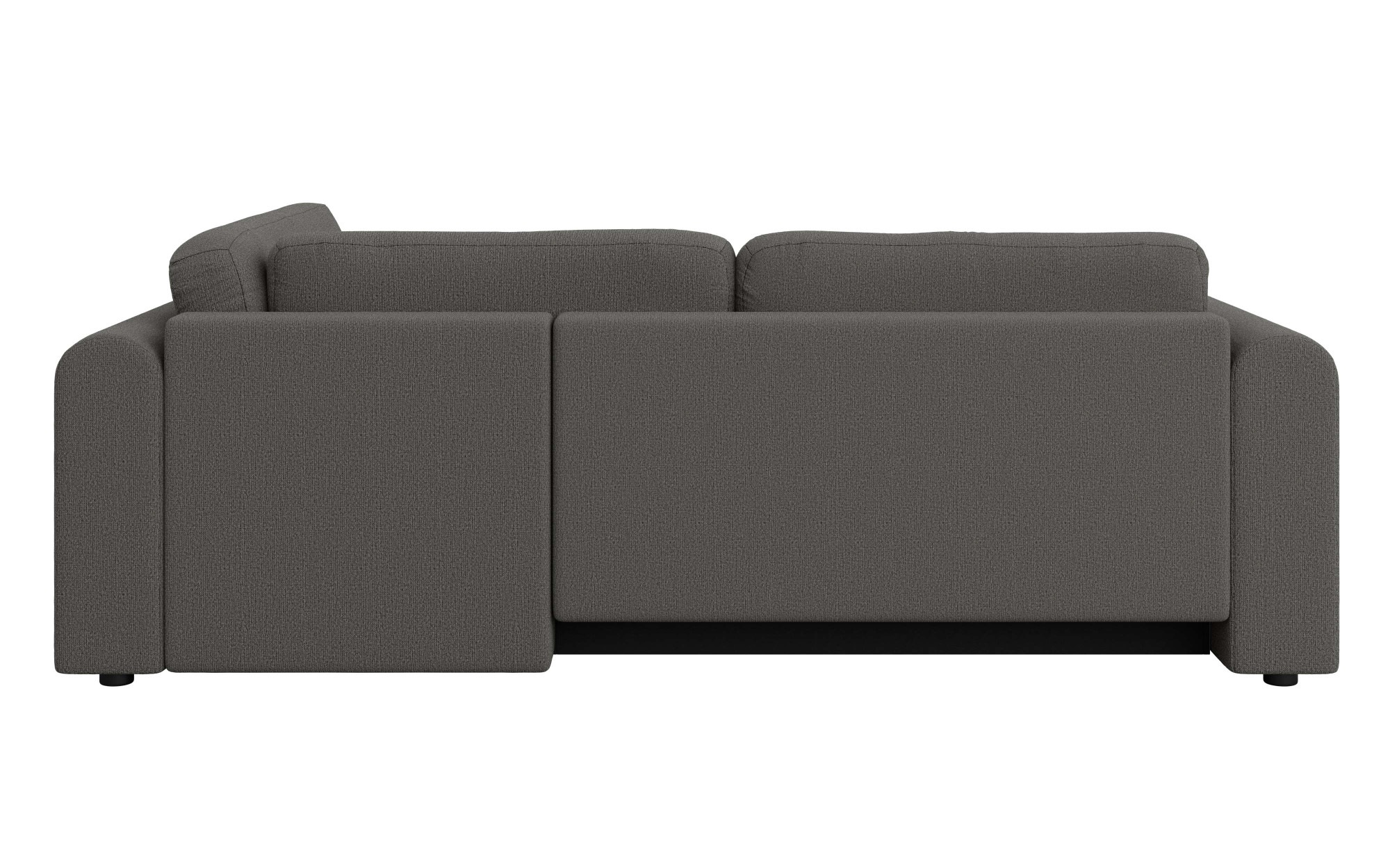 OTTO home Ecksofa »Zacharia wahlweise Schlafsofa mit Bettkasten, B/T/H 250/166/86 cm« L-Form mit Wellenunterfederung, Ottomane rechts oder links bestellbar