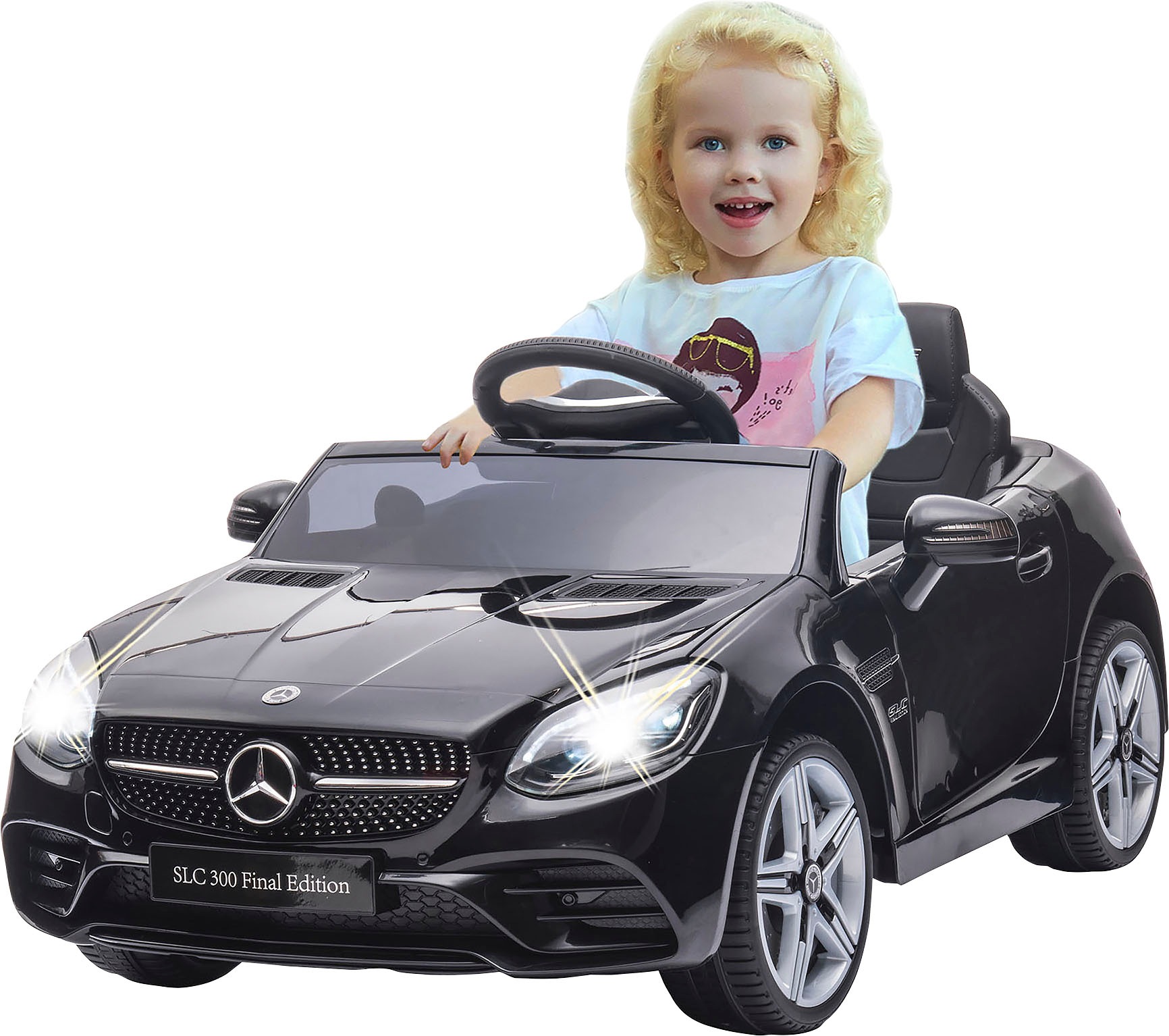 Jamara Elektro-Kinderauto »Ride-on Mercedes-Benz SLC«, ab 3 Jahren, bis 30 kg, inkl. Akku und Ladegerät