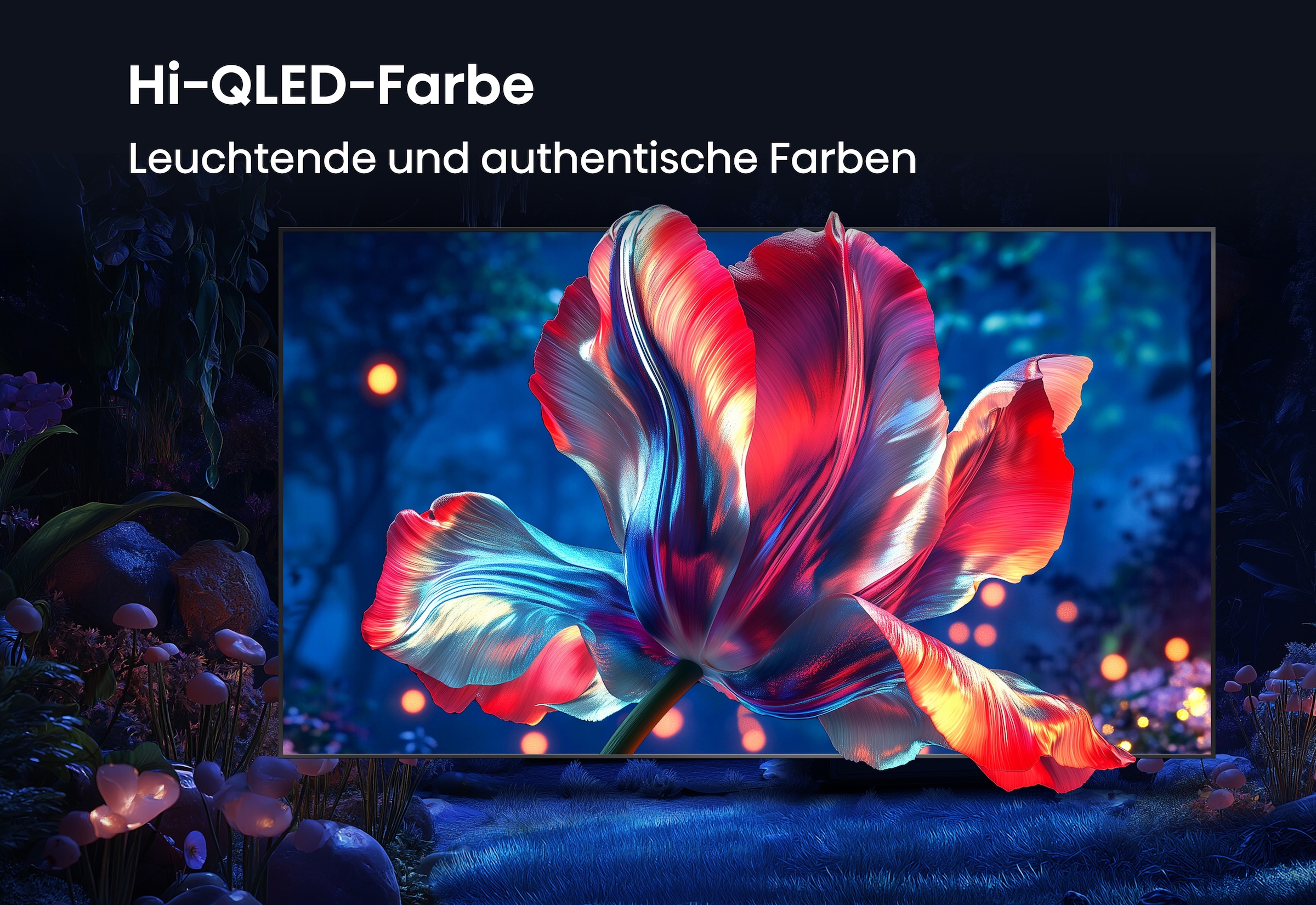 Hisense QLED-Fernseher »100E7DS PRO« 253 cm/100 ″ Smart-TV