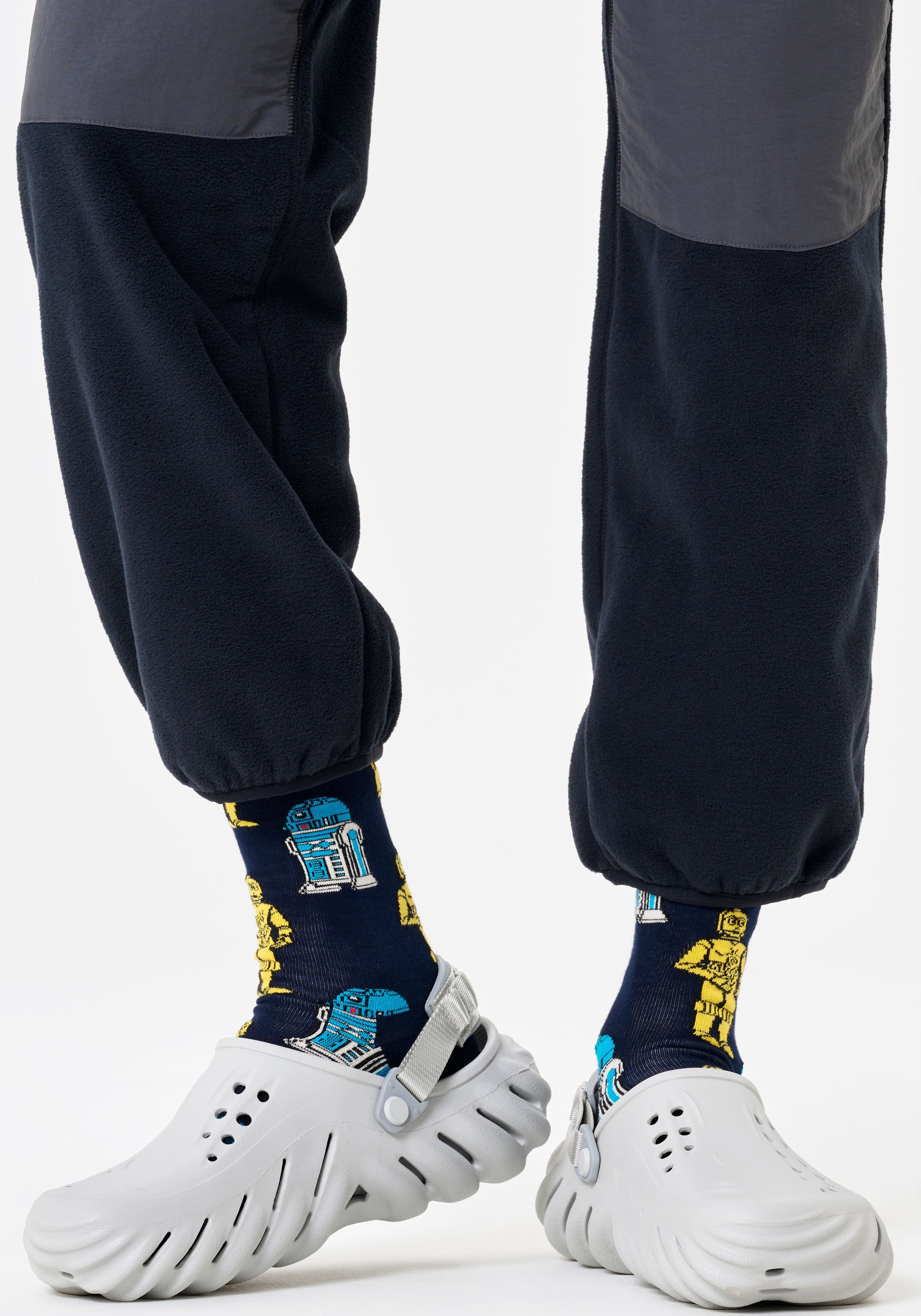 Happy Socks Langsocken, (2er Pack), mit Chewbacca-Stickerei