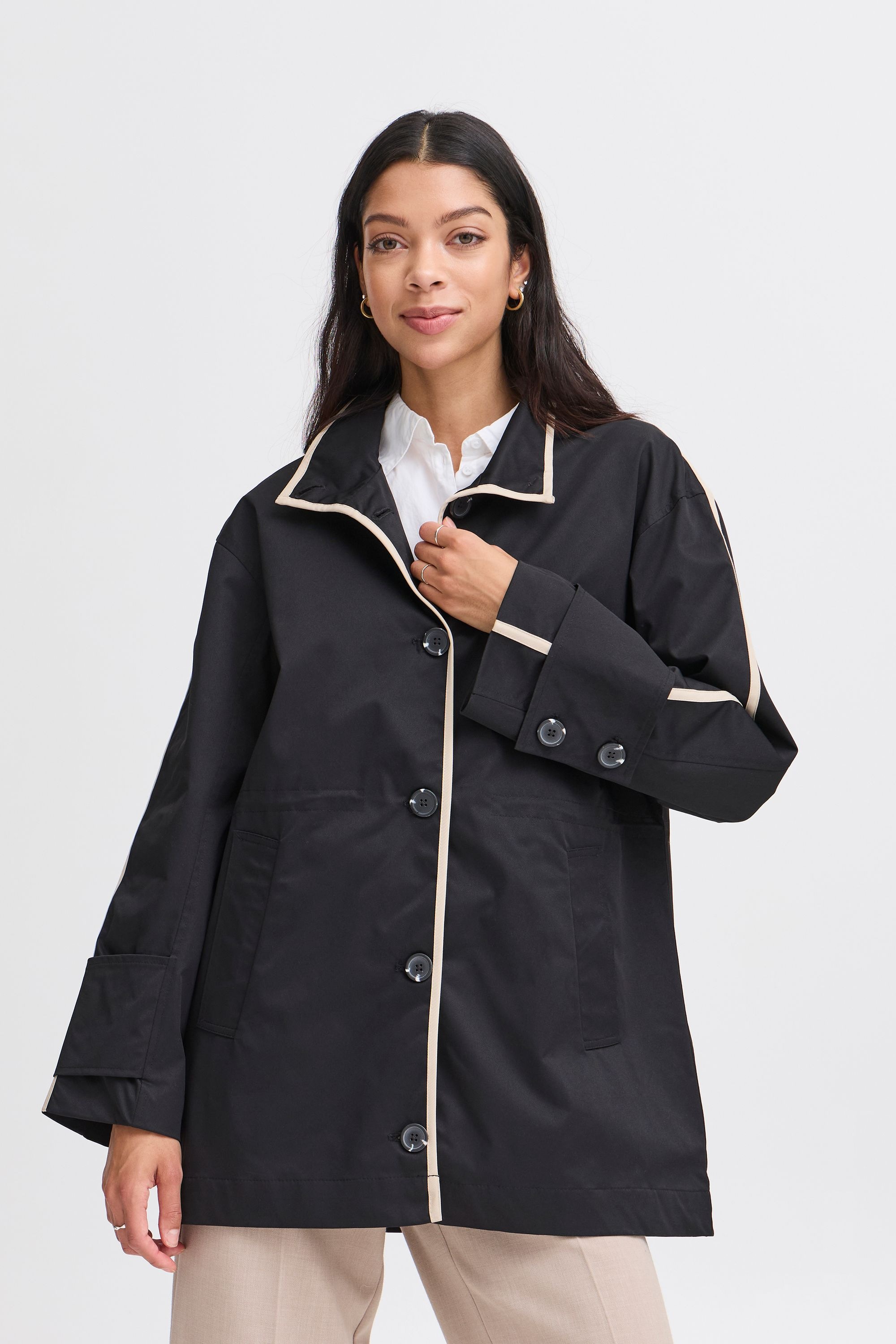 b.young Outdoorjacke »Outdoorjacke BYAMONA PARKA«, ohne Kapuze