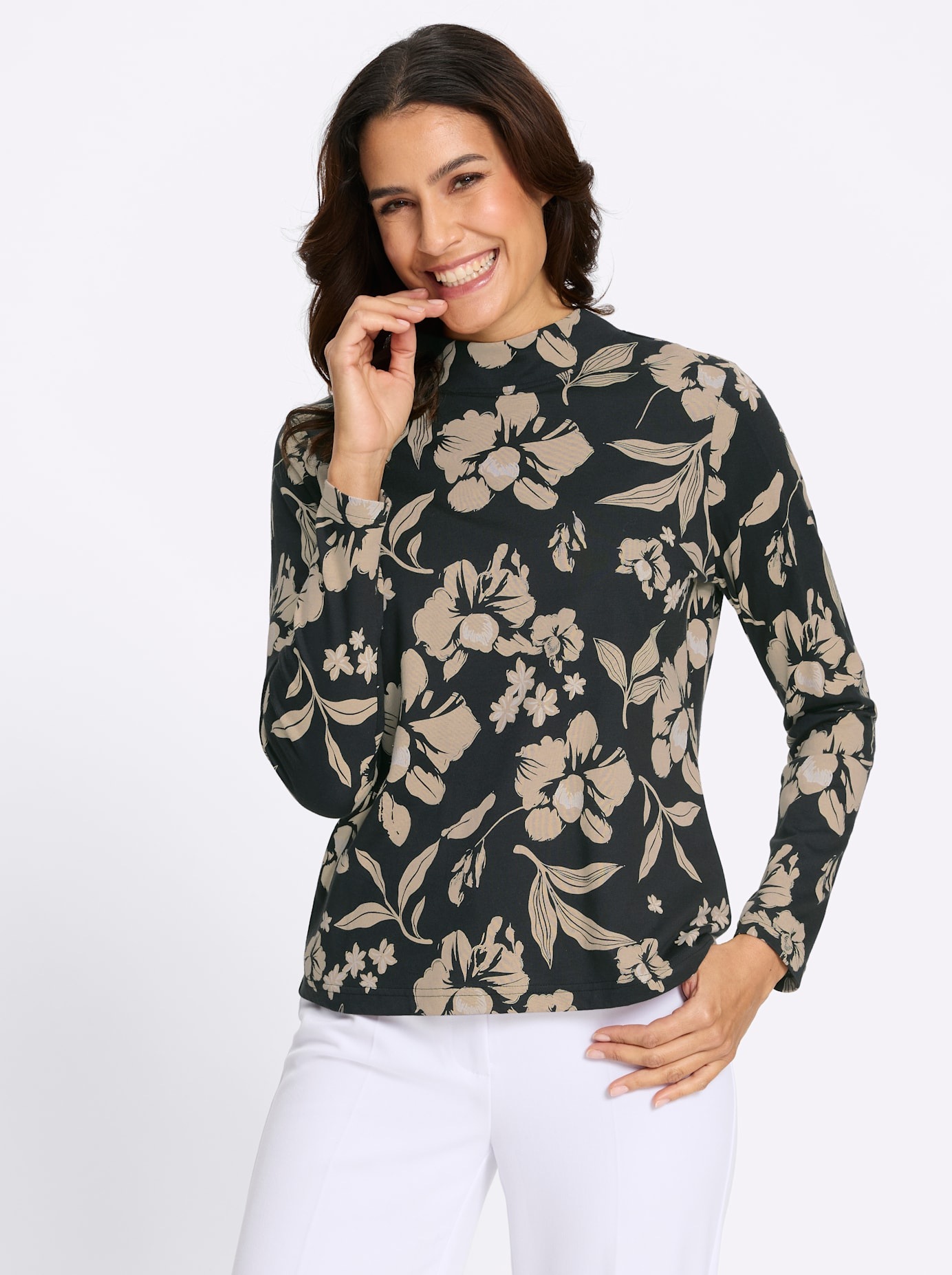 Lady Stehkragenshirt »Stehkragen-Shirt« 1