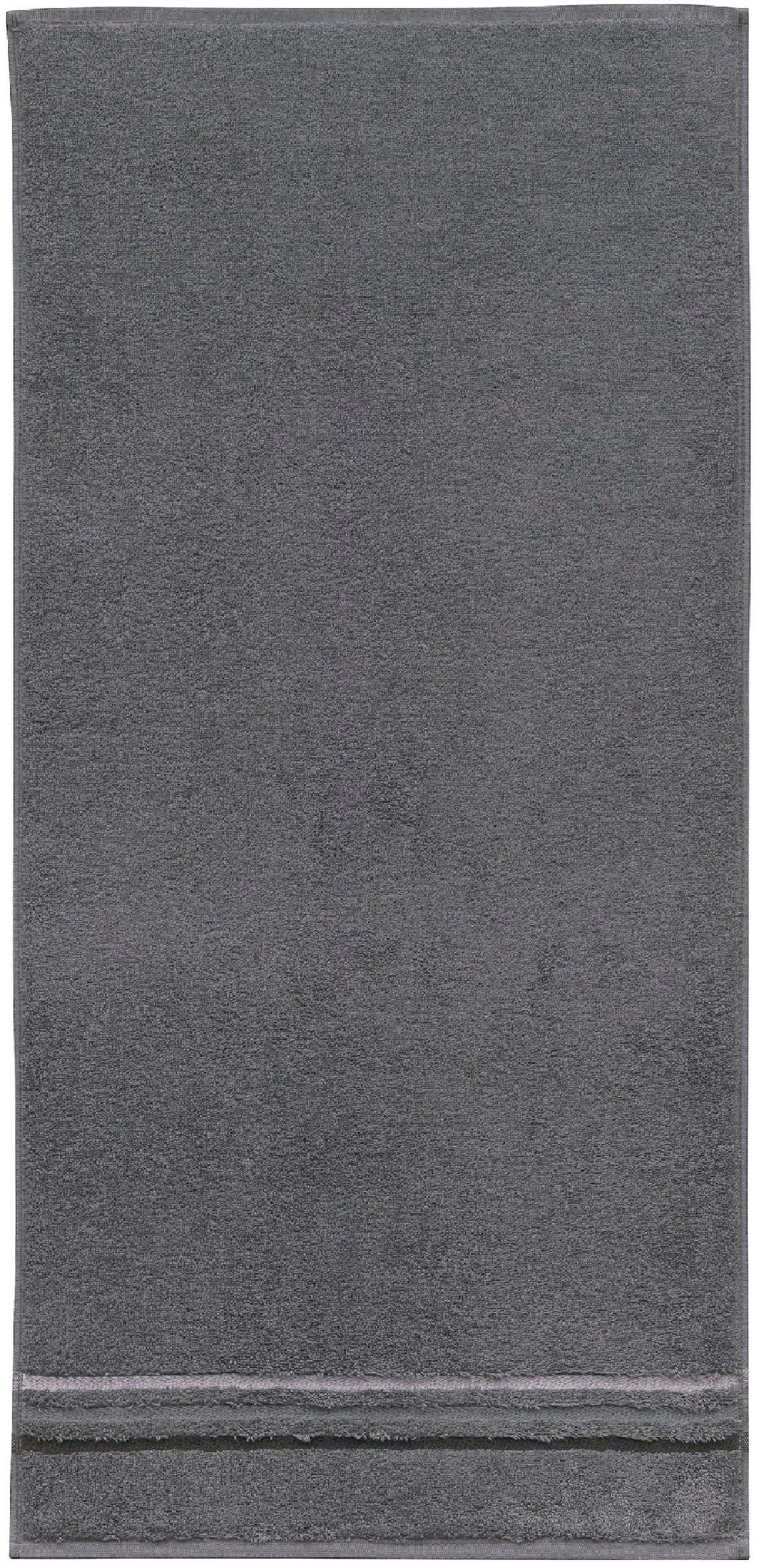 Schiesser Handtücher »Skyline Color aus 100 % Baumwolle mit eleganter Streifenbordüre«, (Set, 4 St., 4 Handtücher (50x100 cm), MADE IN GREEN by OEKO-TEX®