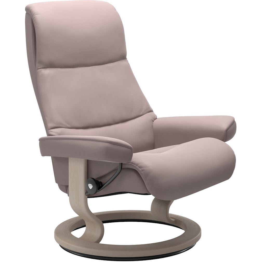 Stressless® Relaxsessel »View«, mit Classic Base, Größe S,Gestell Whitewash