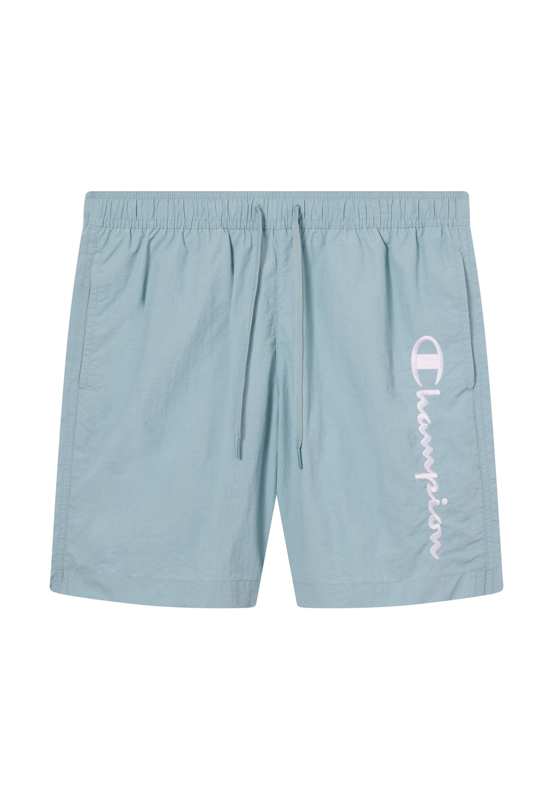 Champion Badeshorts »7-inch Men's swim shorts« mit Logostickerei, unifarben, pflegeleicht, schnell trocknend