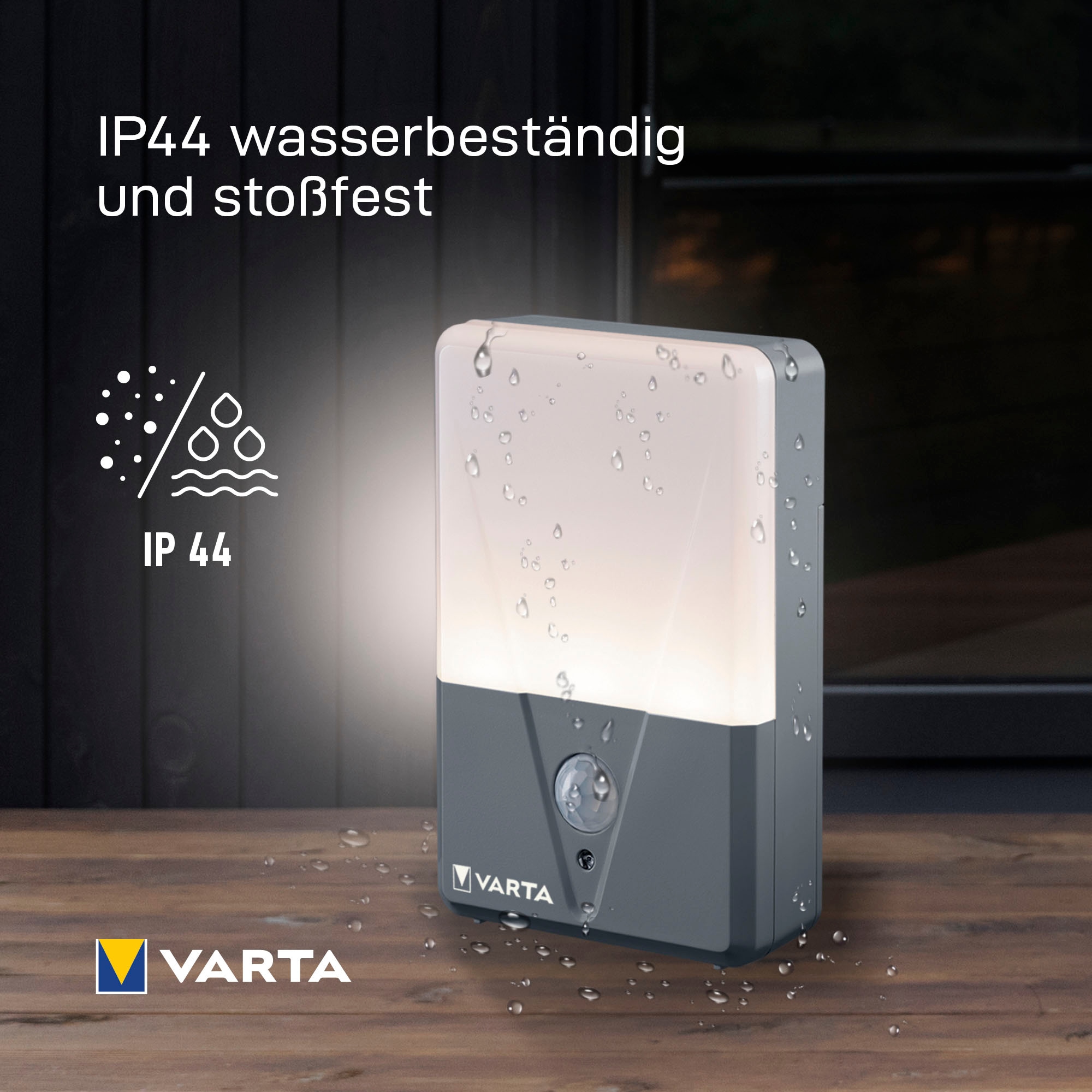 VARTA Taschenlampe »Motion Sensor Night Light 2er-Pack«, (Packung, 2 St.)