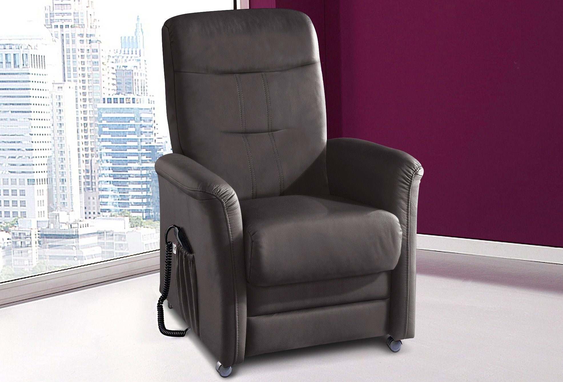 sit&more TV-Sessel »Charlie«, (Set), wahlweise mit Motor und Aufstehhilfe