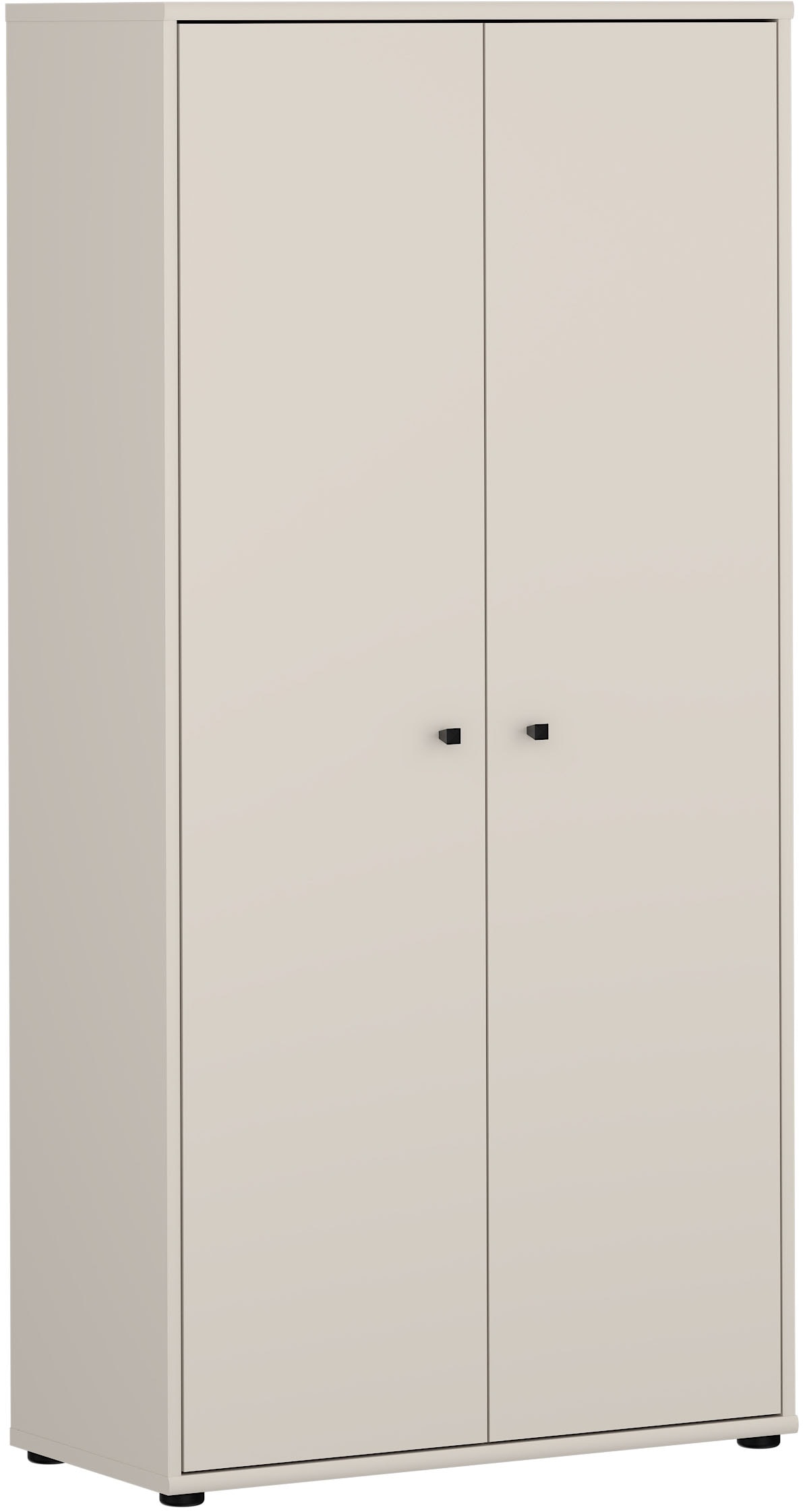 FORTE Schuhschrank »Tempra, Mehrzweckschrank, 2 Türen, Einlegeböden, Höhe 149,5,5 cm« B/H/T 73,7/149,5/34,8 cm