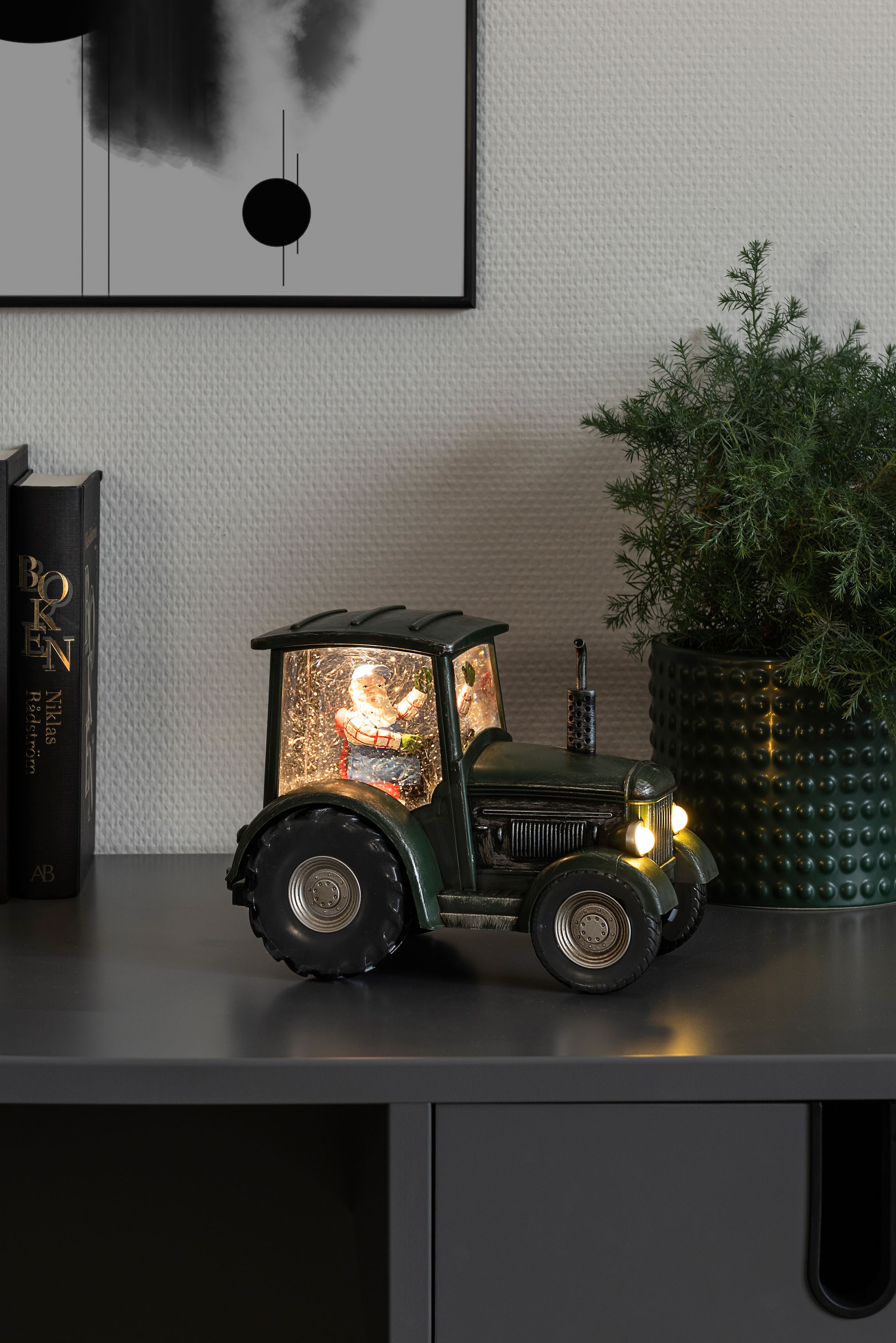 Garantie flammig-flammig, »Weihnachtsdeko«, für wassergefüllt mit LED Dekolicht Traktor LED den 3 KONSTSMIDE | 3 Innenbereich, XXL mit Jahren online Mann, altem kaufen